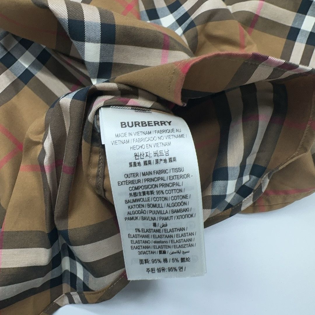 Burberry Burberry Check Long Sleeve Shirt Size M Size US M / EU 48-50 / 2 - 4 Thumbnail