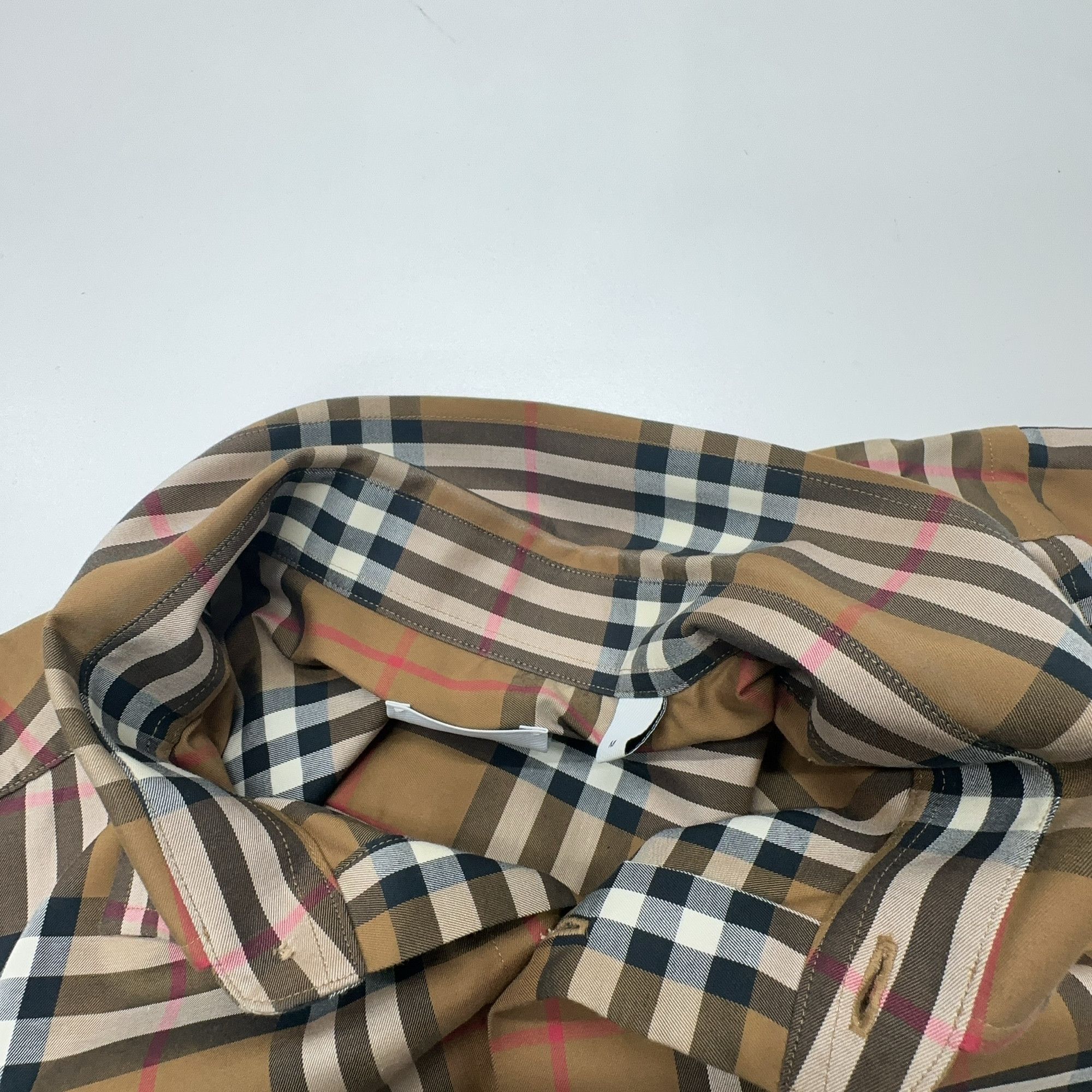 Burberry Burberry Check Long Sleeve Shirt Size M Size US M / EU 48-50 / 2 - 6 Thumbnail
