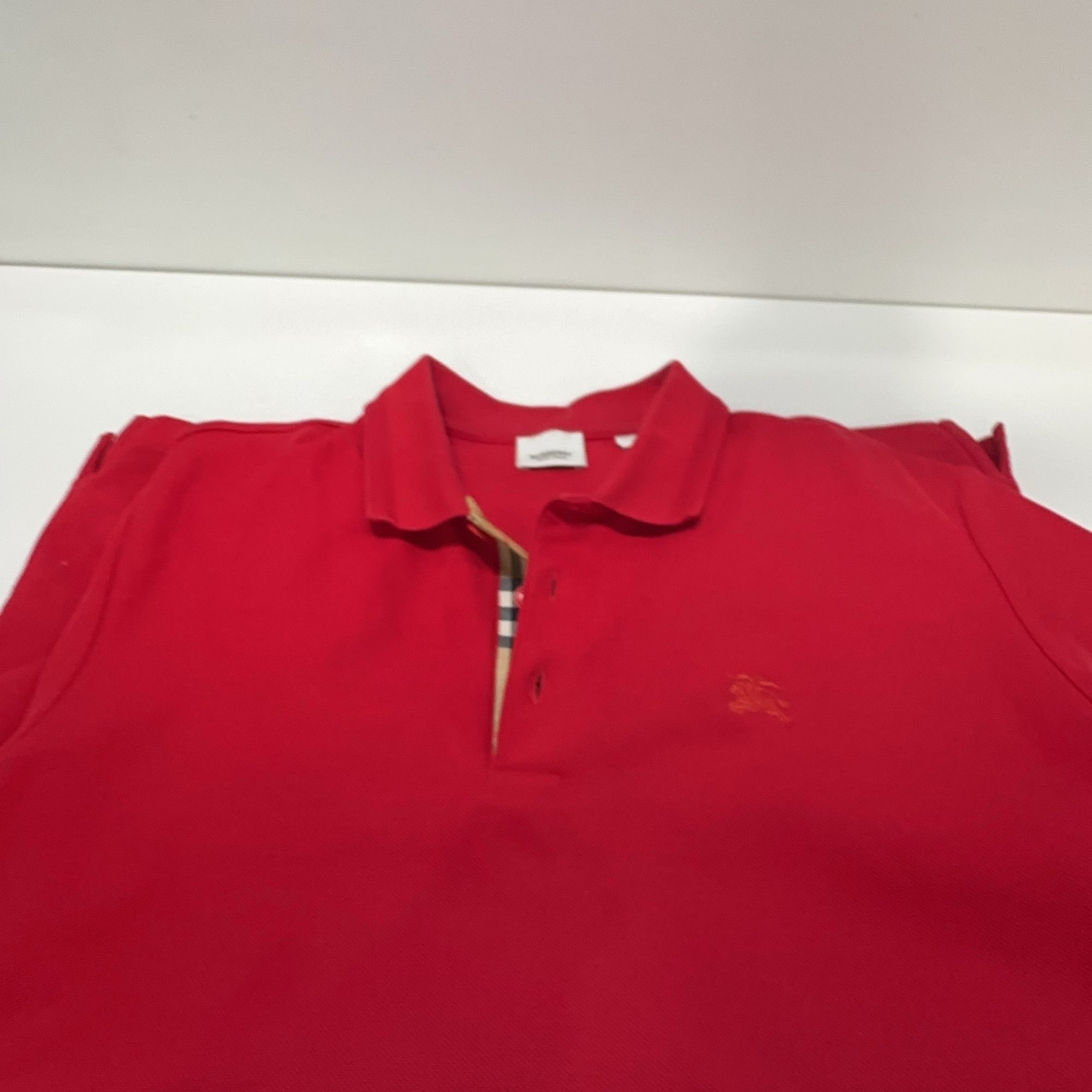 Burberry Burberry Logo Polo Shirt XL Size US XL / EU 56 / 4 - 7 Thumbnail