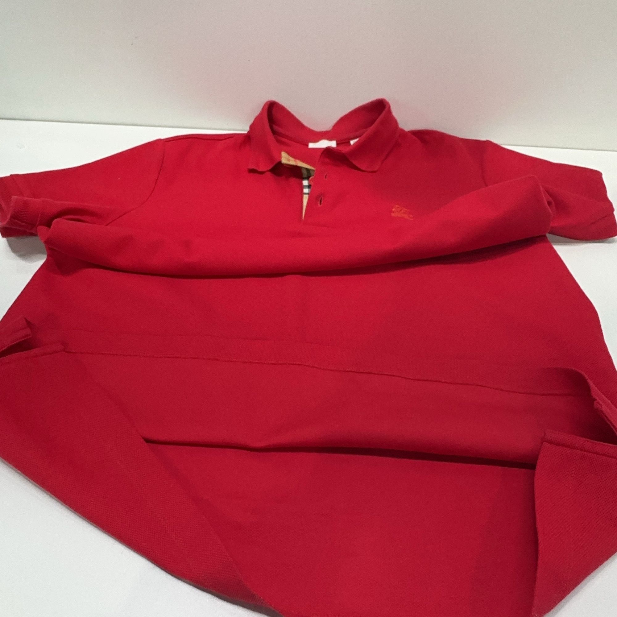 Burberry Burberry Logo Polo Shirt XL Size US XL / EU 56 / 4 - 6 Thumbnail