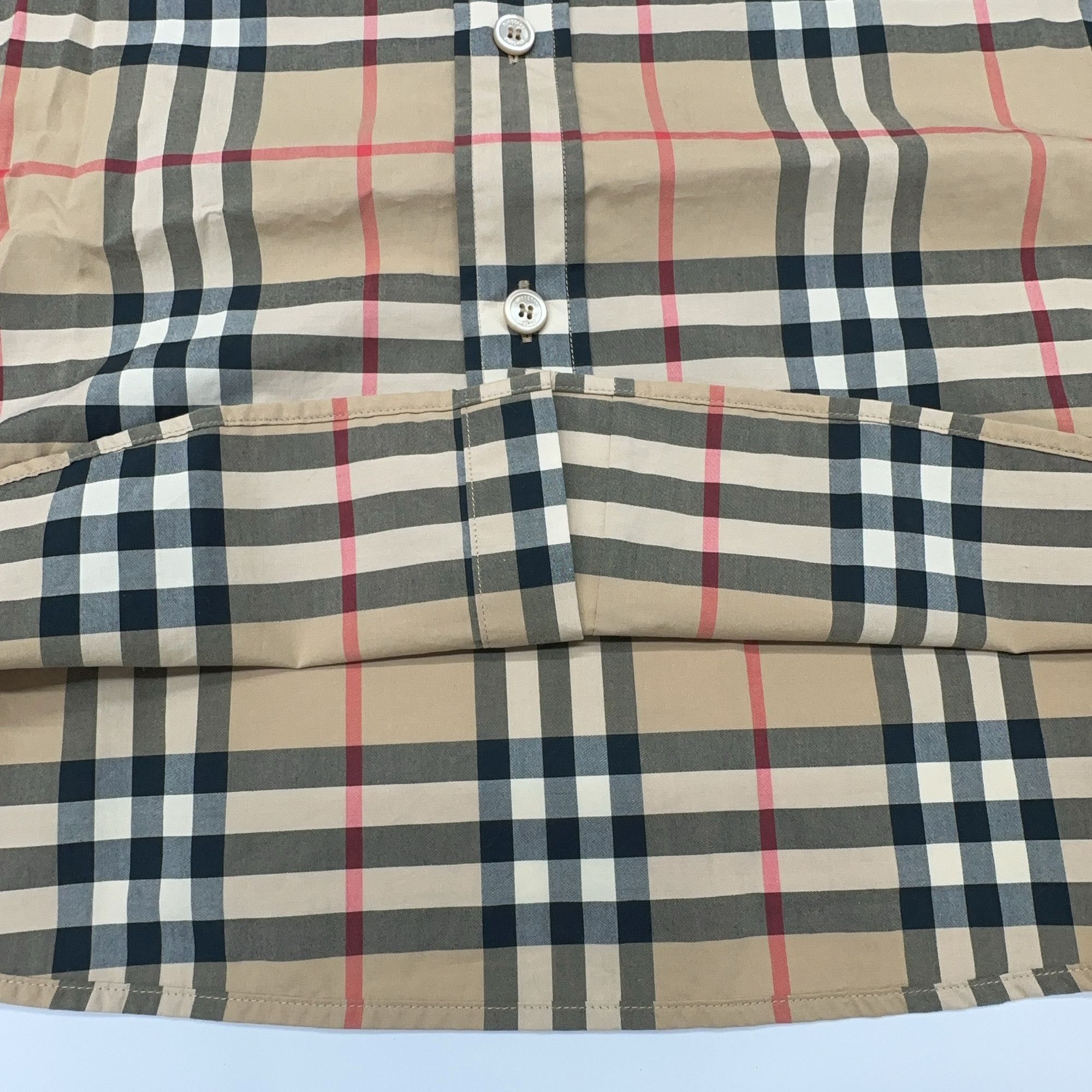 Burberry Burberry Vintage Check Button Up Shirt Size XL Size US XL / EU 56 / 4 - 6 Thumbnail