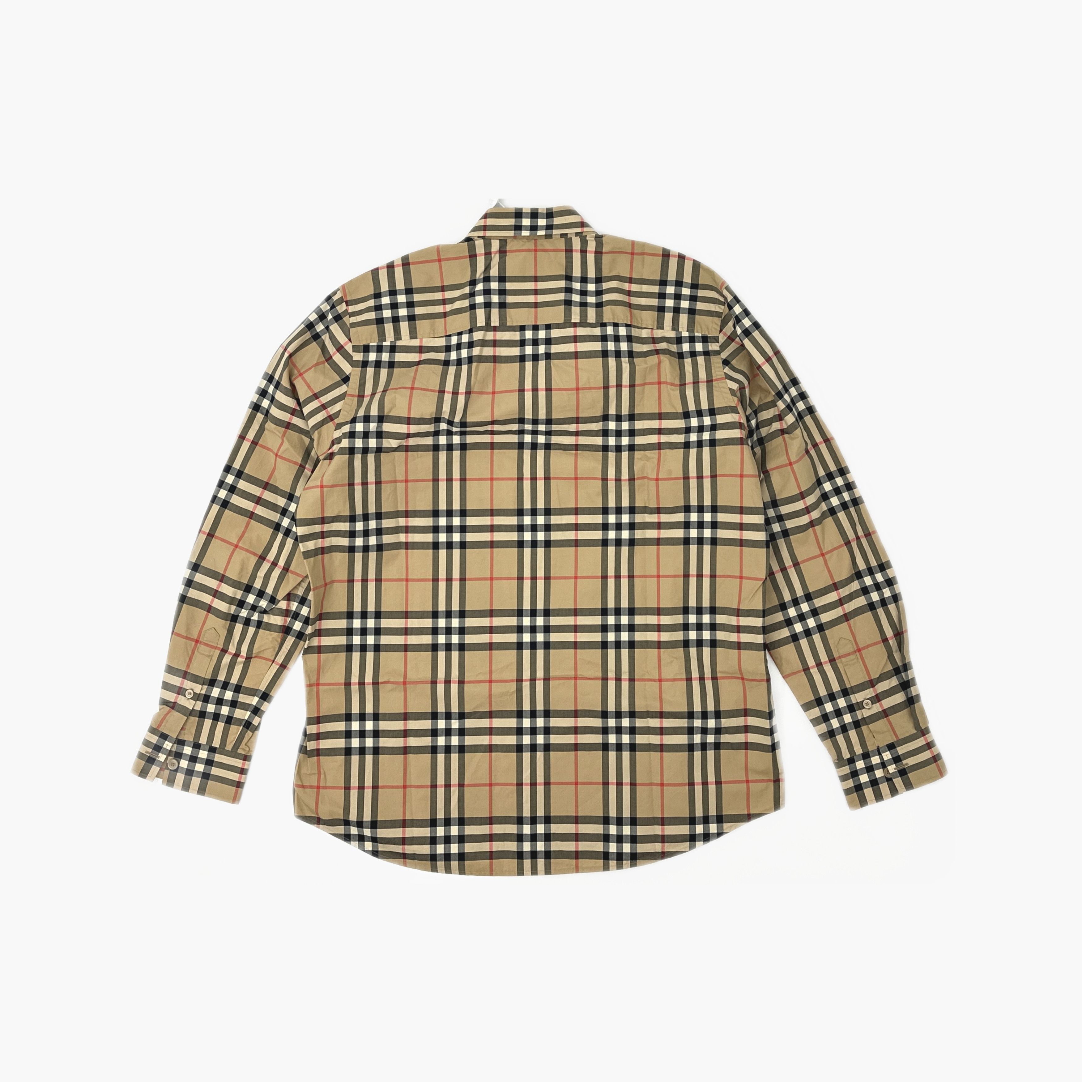 Burberry Burberry Vintage Check Button Up Shirt Size XL Size US XL / EU 56 / 4 - 2 Thumbnail