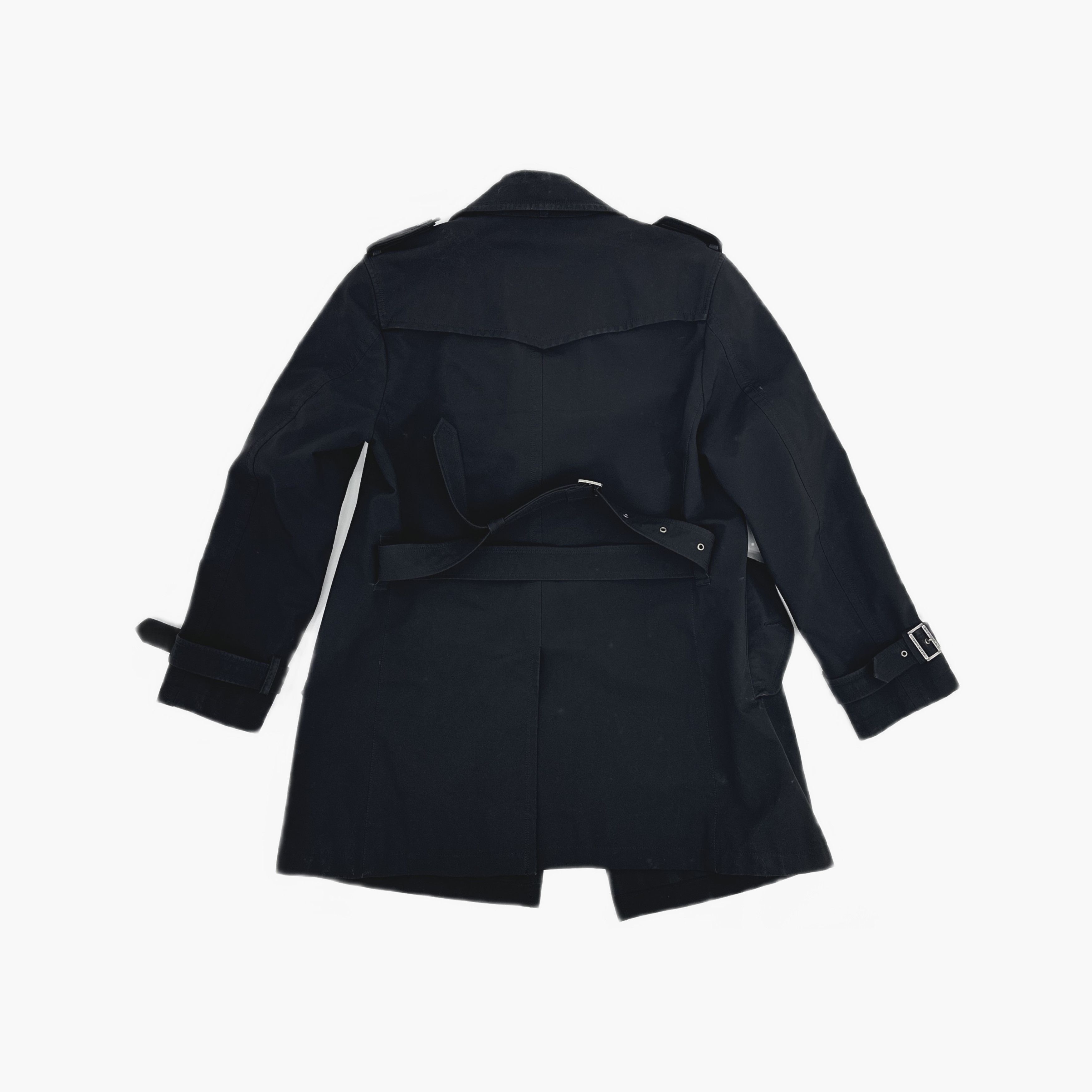 Burberry Burberry Black Label Double Breasted Trench Coat Size M Size US M / EU 48-50 / 2 - 2 Thumbnail