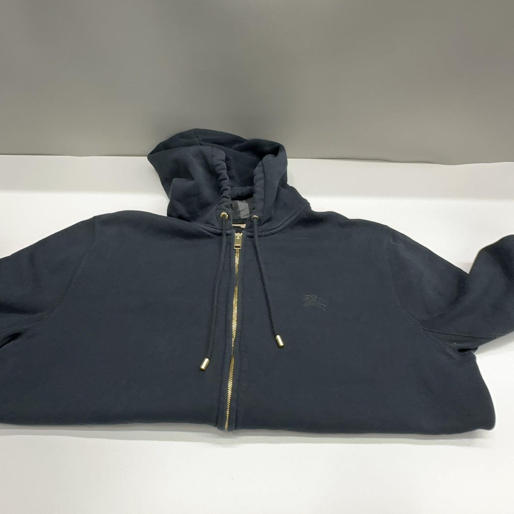 Burberry Burberry Logo Zip-Up Hoodie Size XL Size US XL / EU 56 / 4 - 8 Thumbnail