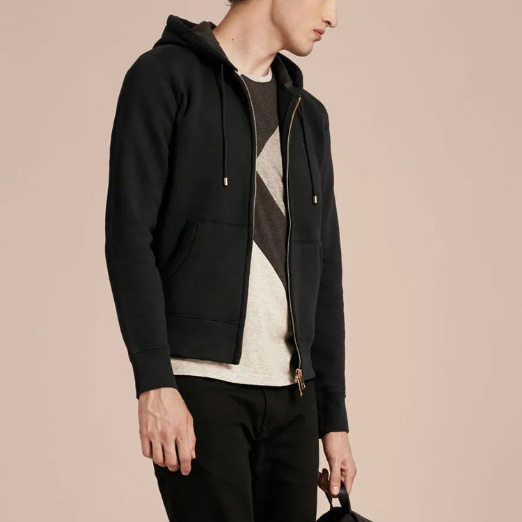 Burberry Burberry Logo Zip-Up Hoodie Size XL Size US XL / EU 56 / 4 - 19 Thumbnail