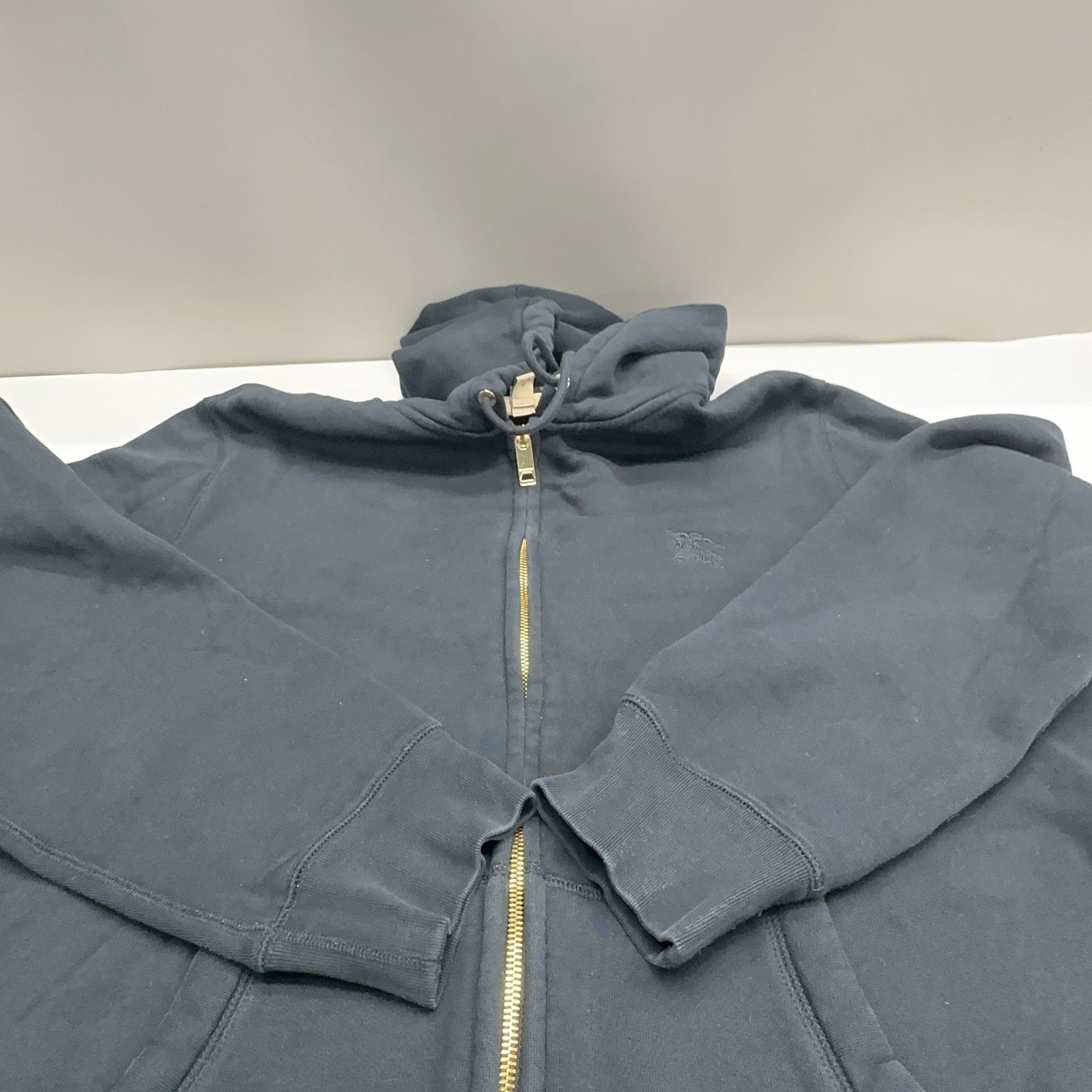 Burberry Burberry Logo Zip-Up Hoodie Size XL Size US XL / EU 56 / 4 - 12 Thumbnail