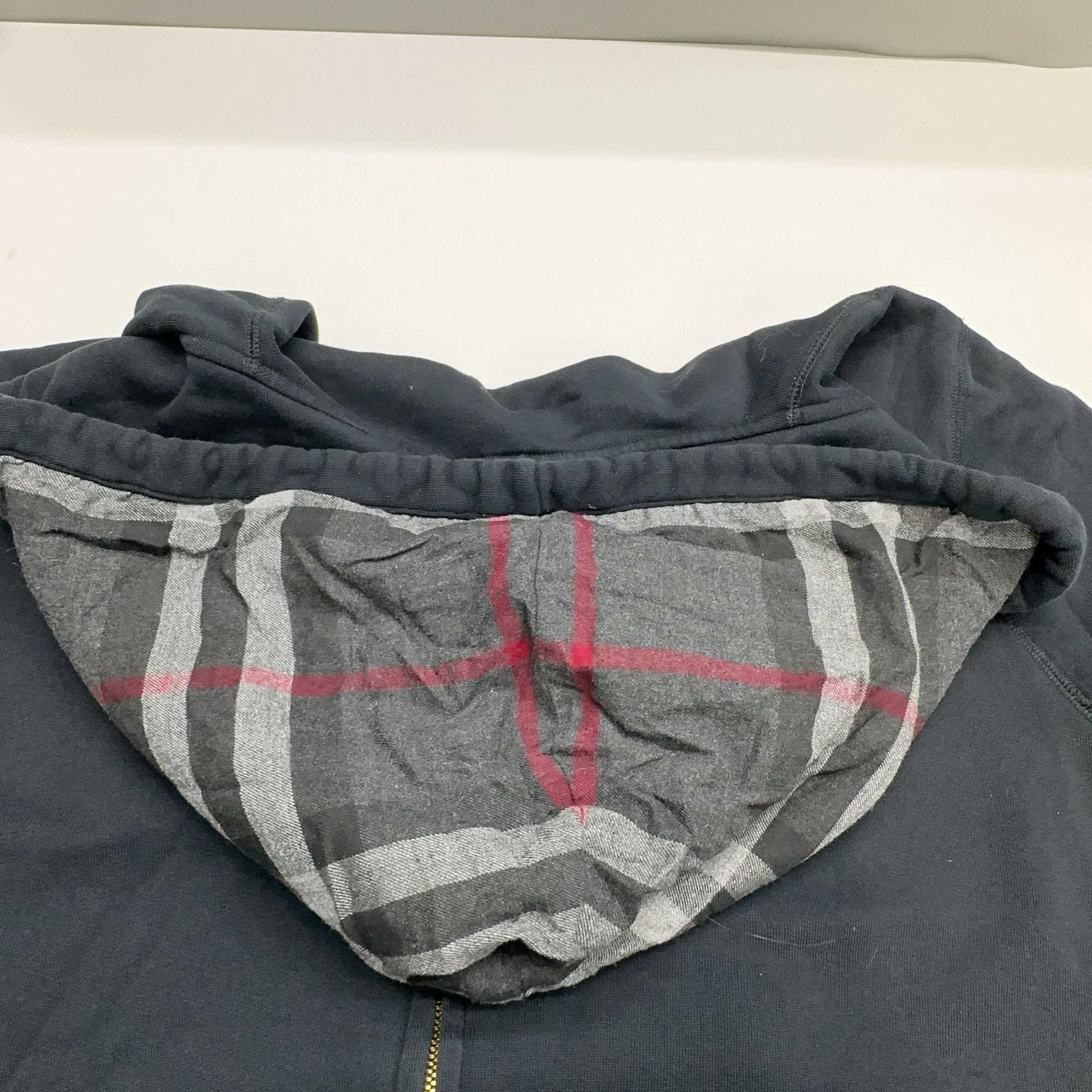 Burberry Burberry Logo Zip-Up Hoodie Size XL Size US XL / EU 56 / 4 - 6 Thumbnail