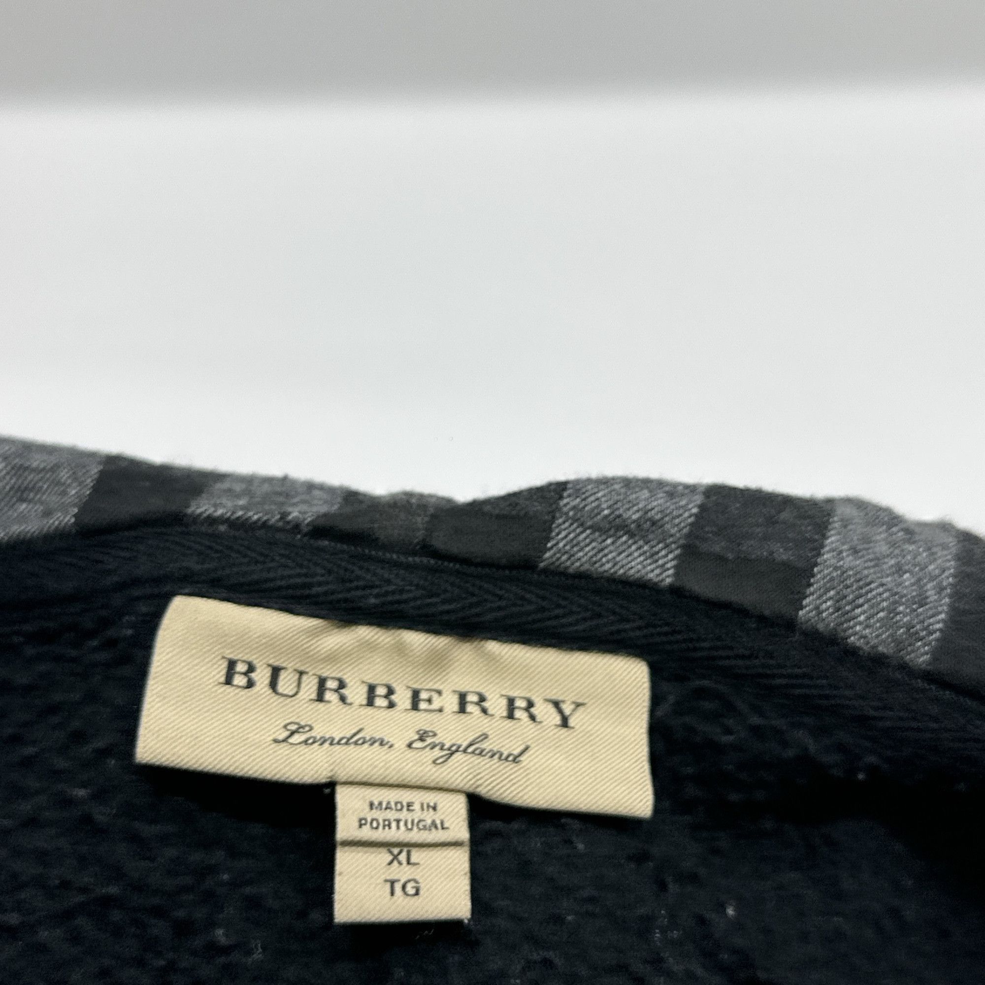 Burberry Burberry Logo Zip-Up Hoodie Size XL Size US XL / EU 56 / 4 - 4 Thumbnail