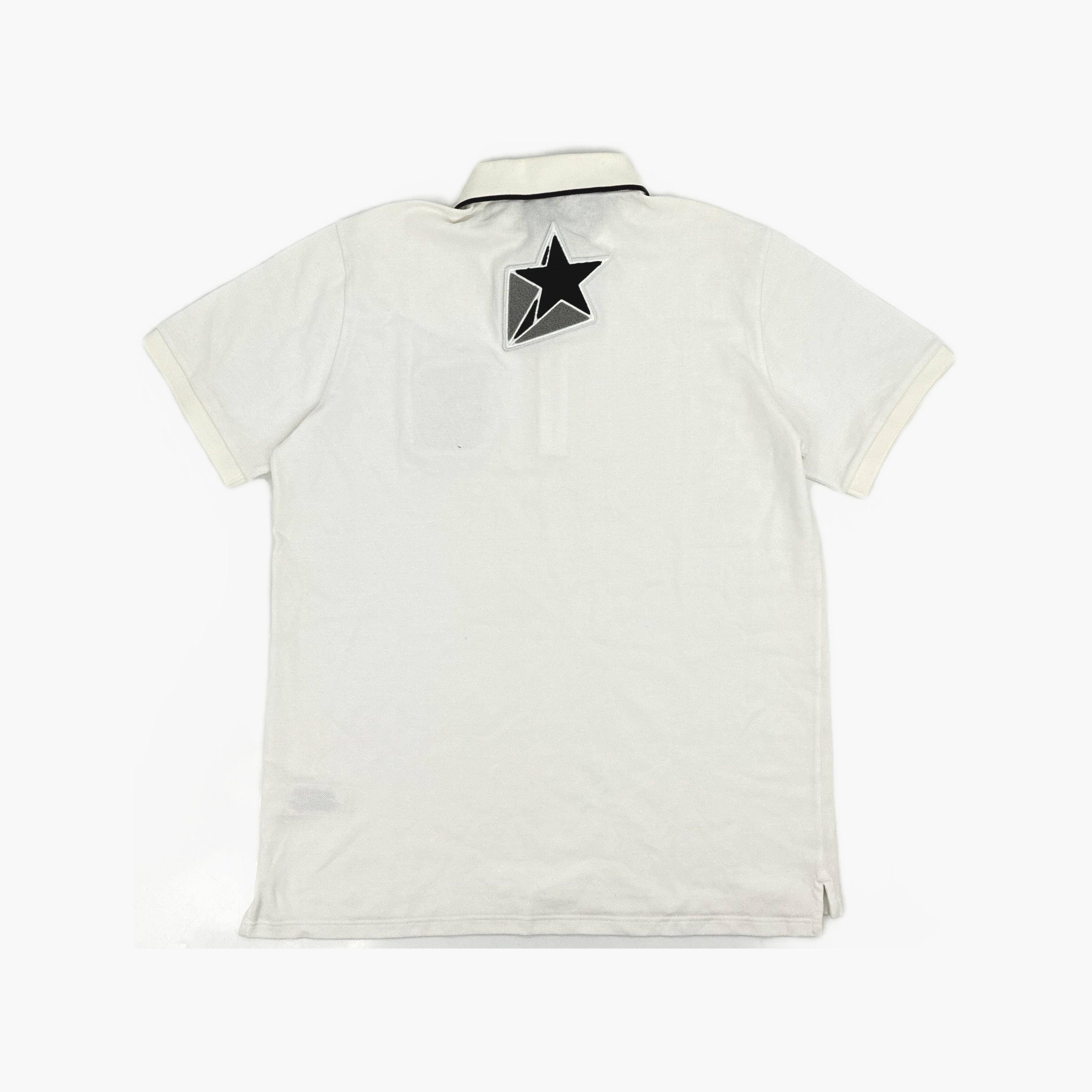 Burberry Burberry Logo Patch Polo Shirt White Size XL Size US XL / EU 56 / 4 - 2 Thumbnail
