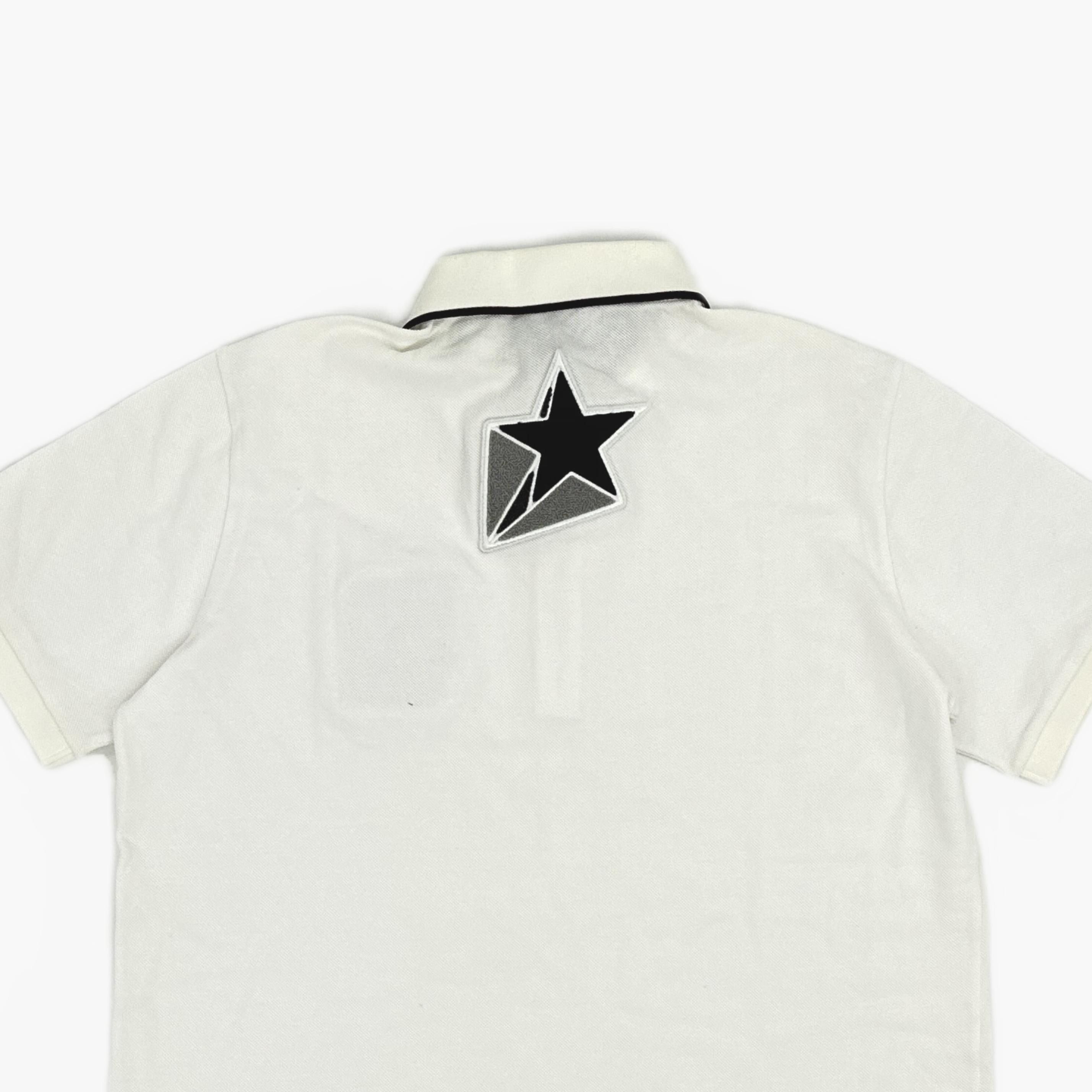 Burberry Burberry Logo Patch Polo Shirt White Size XL Size US XL / EU 56 / 4 - 3 Thumbnail