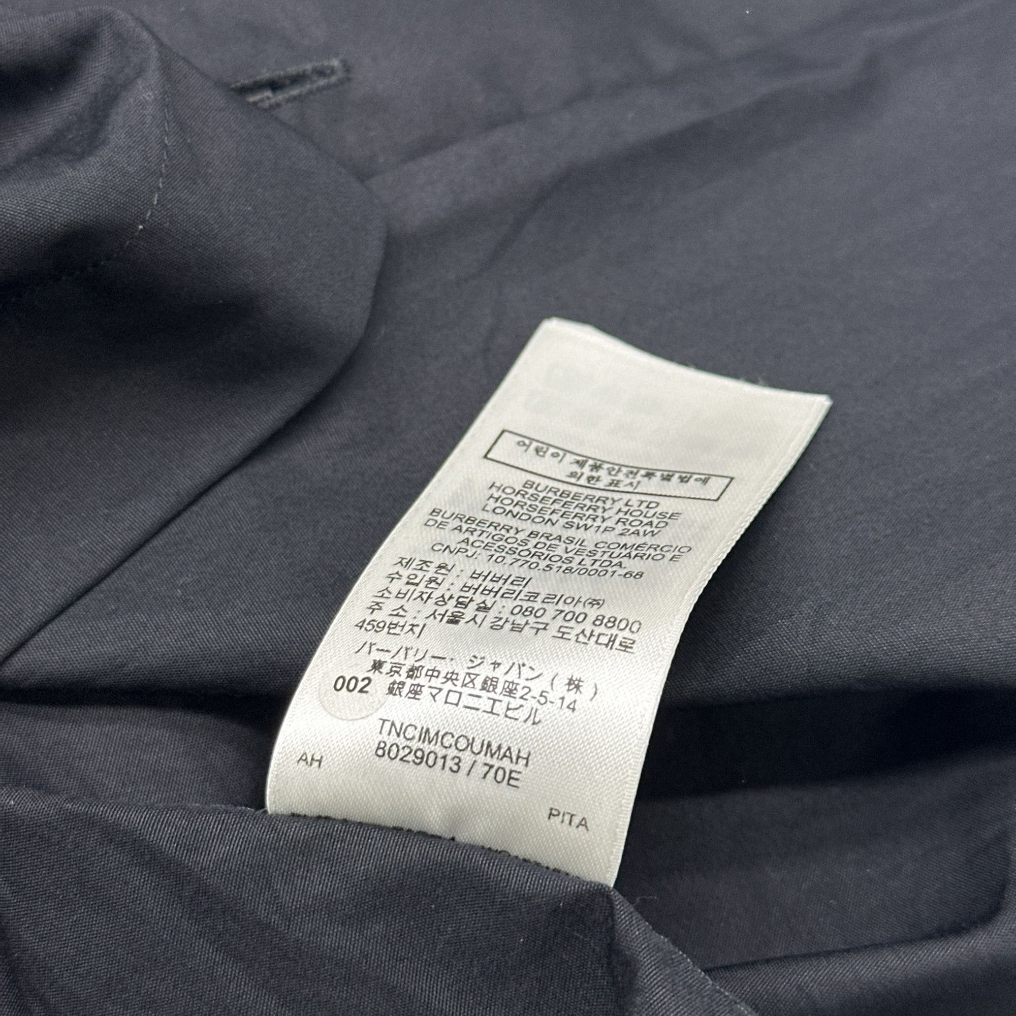 Burberry Burberry Logo Print Button Up Shirt Size M Size US M / EU 48-50 / 2 - 4 Thumbnail