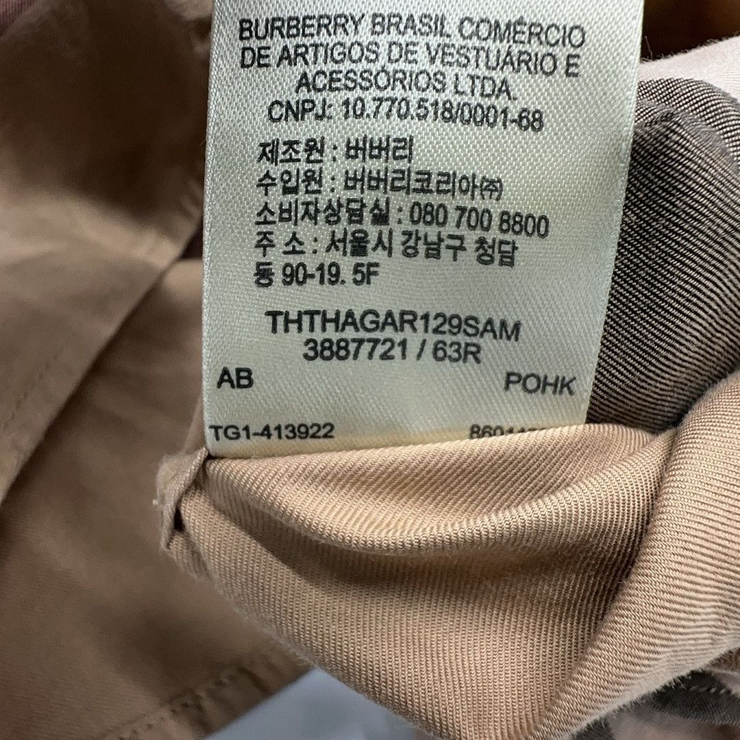 Burberry Burberry Check Long Sleeve Shirt Size S Size US S / EU 44-46 / 1 - 4 Thumbnail
