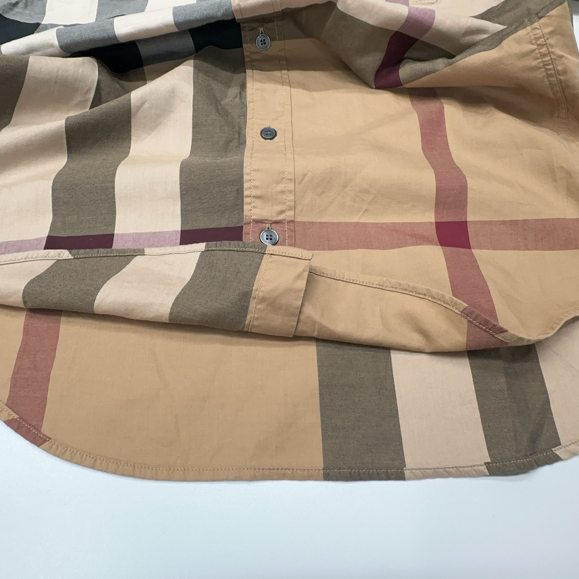 Burberry Burberry Check Long Sleeve Shirt Size S Size US S / EU 44-46 / 1 - 6 Thumbnail