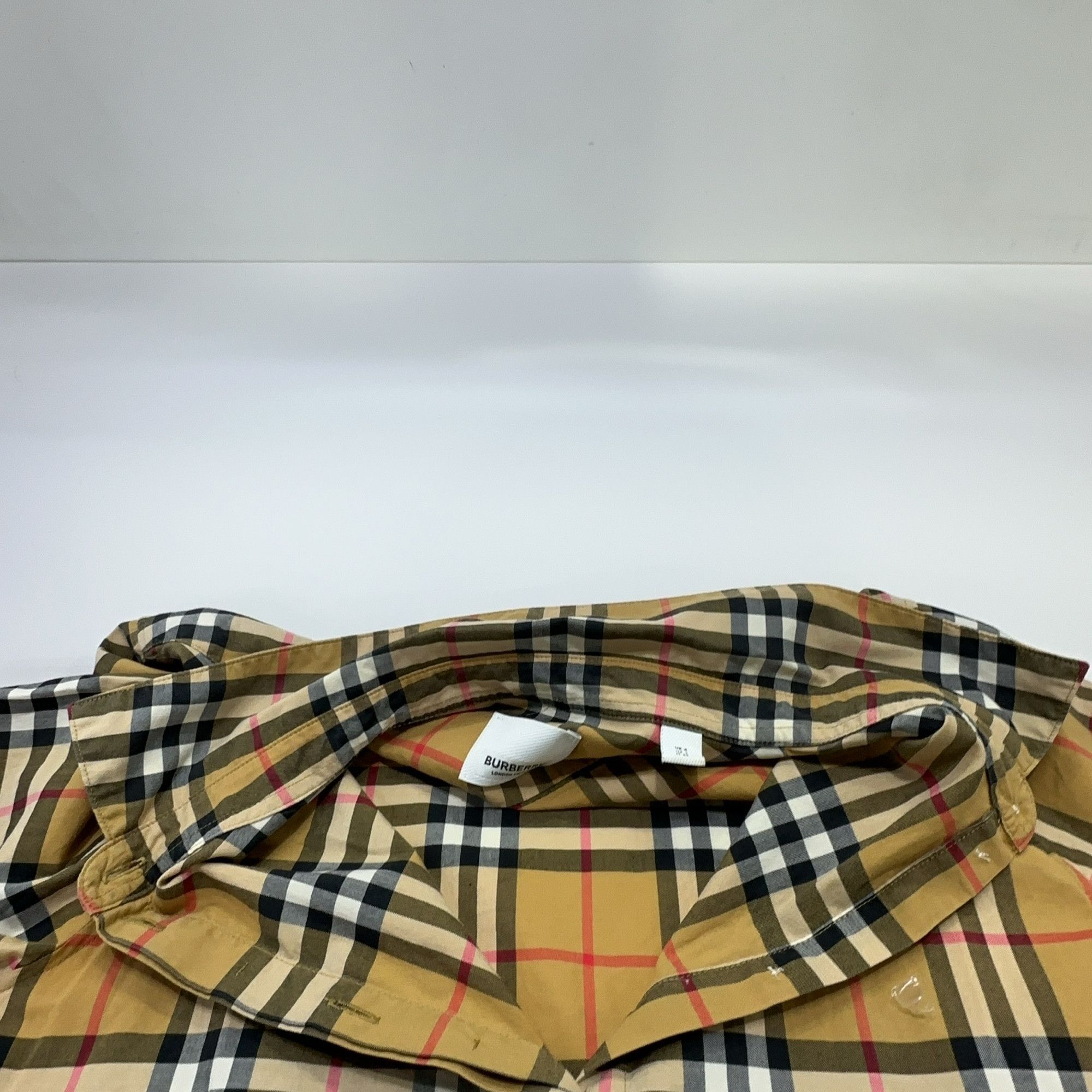 Burberry Burberry Check Cotton Button Up Shirt Size US 2 Size XS / US 0-2 / IT 36-38 - 6 Thumbnail