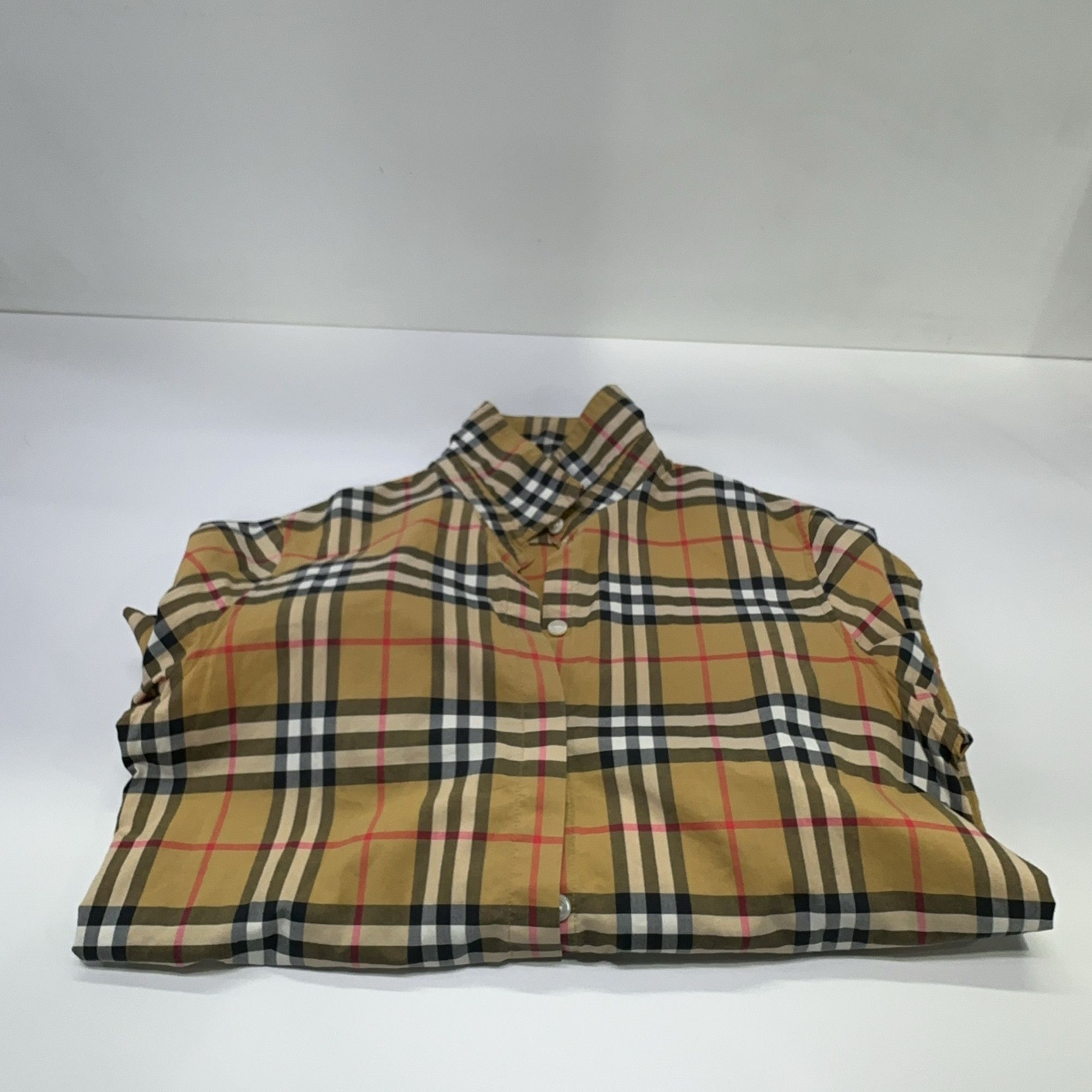 Burberry Burberry Check Cotton Button Up Shirt Size US 2 Size XS / US 0-2 / IT 36-38 - 10 Thumbnail