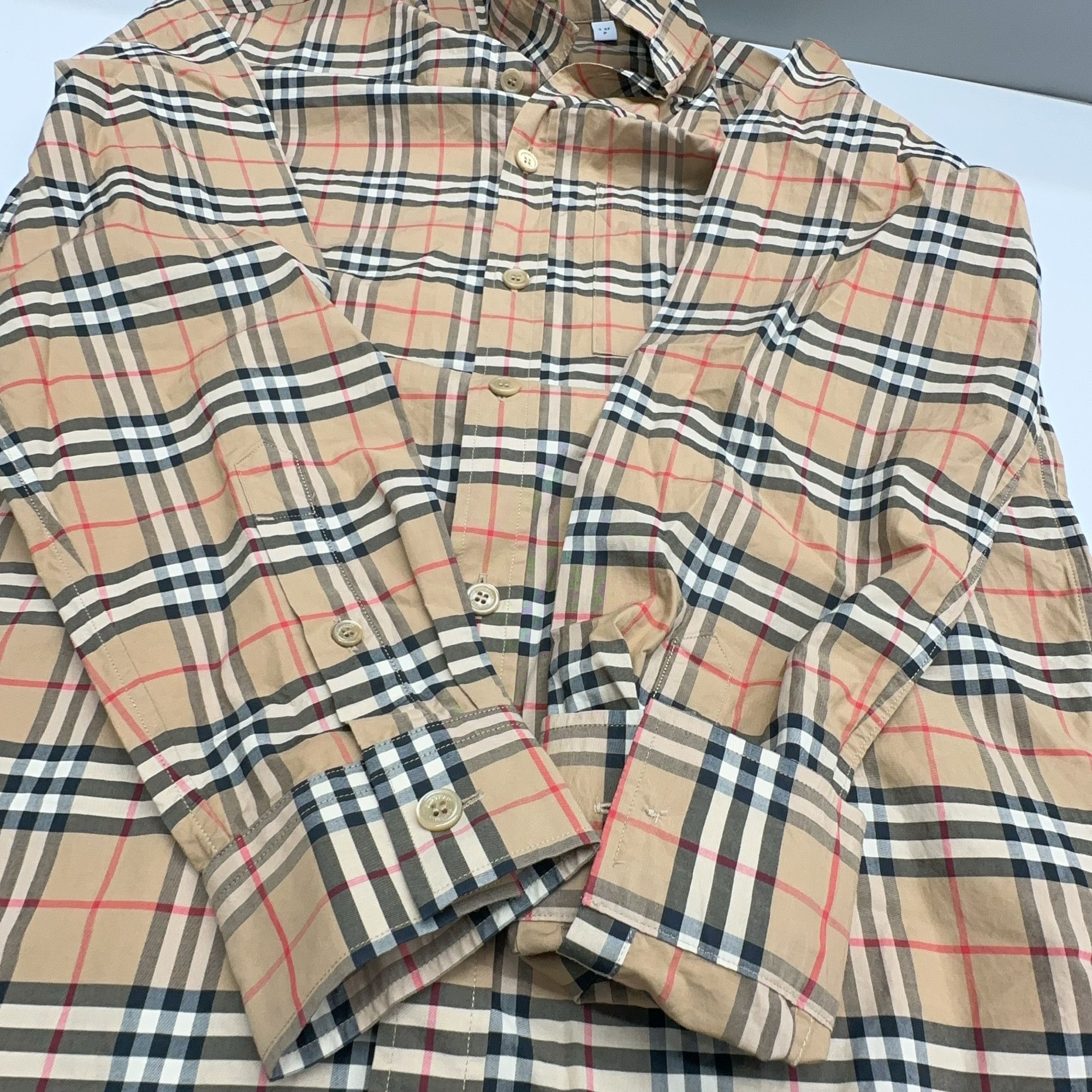 Burberry Burberry Check Button Up Shirt Size S Size US S / EU 44-46 / 1 - 14 Thumbnail