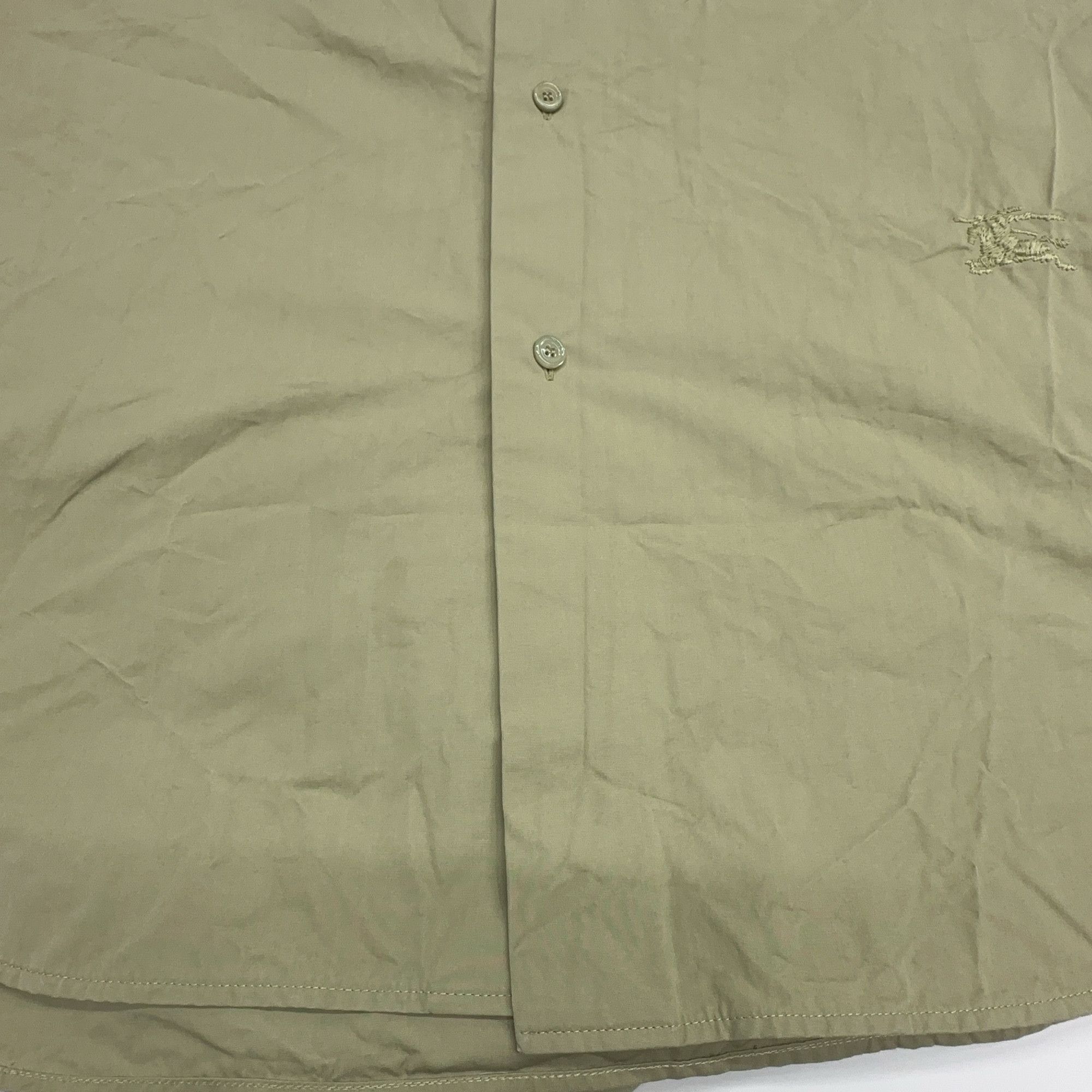 Burberry Burberry Logo Long Sleeve Button Up Shirt Size L Size US L / EU 52-54 / 3 - 9 Thumbnail