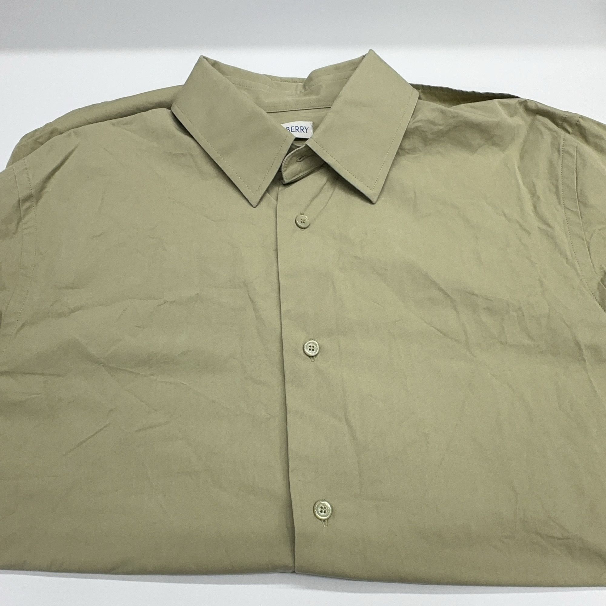 Burberry Burberry Logo Long Sleeve Button Up Shirt Size L Size US L / EU 52-54 / 3 - 8 Thumbnail