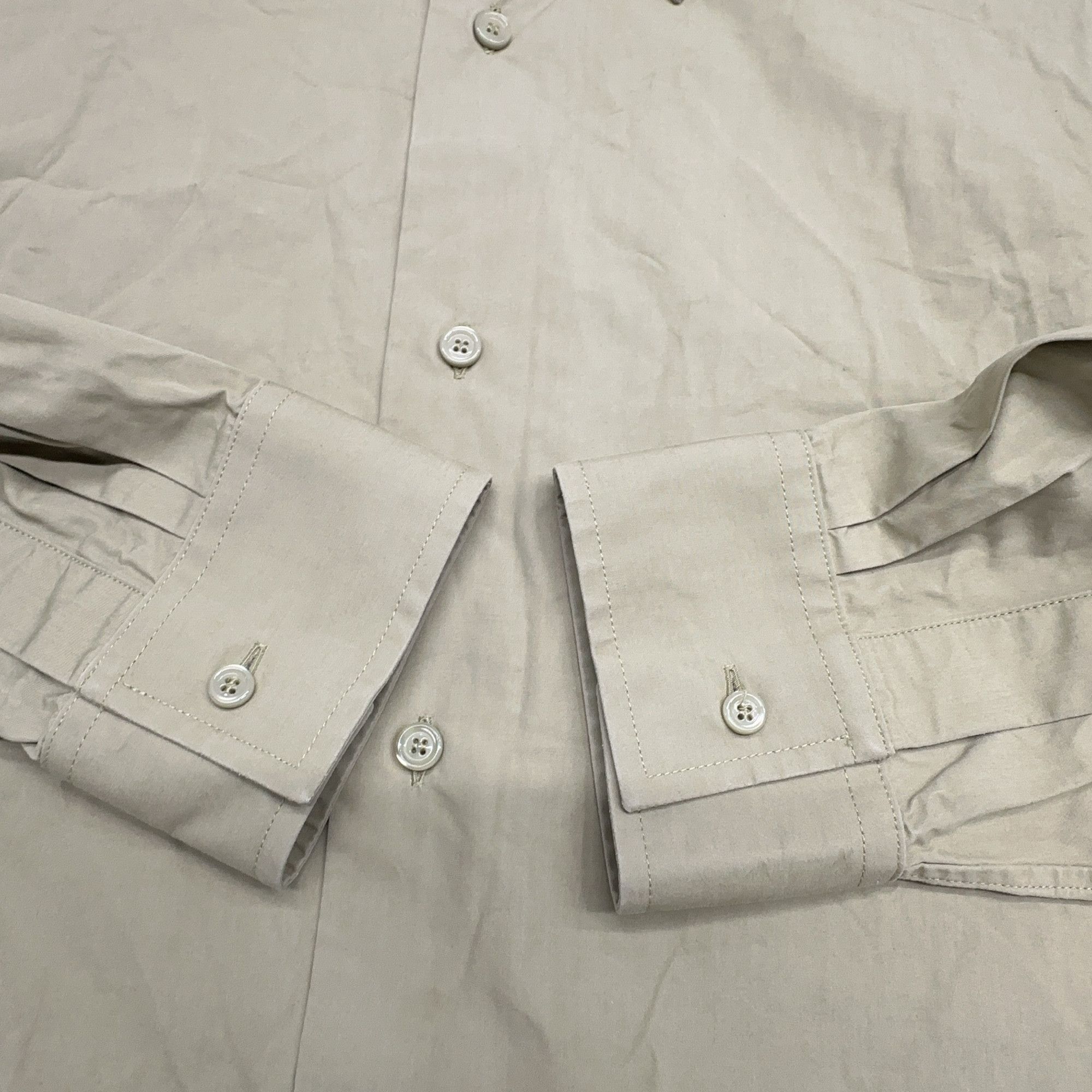 Burberry Burberry Logo Long Sleeve Button Up Shirt Size L Size US L / EU 52-54 / 3 - 12 Thumbnail