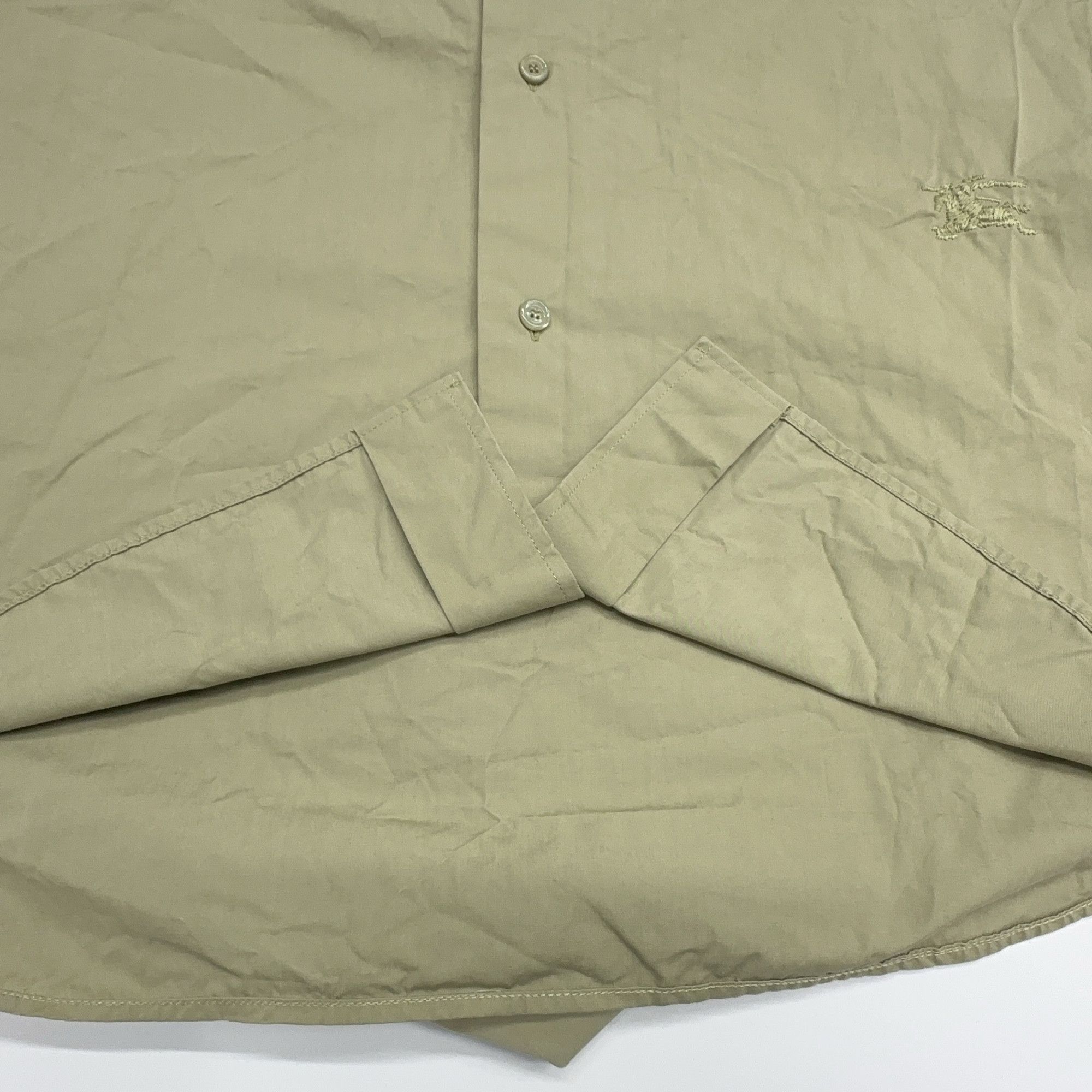 Burberry Burberry Logo Long Sleeve Button Up Shirt Size L Size US L / EU 52-54 / 3 - 10 Thumbnail