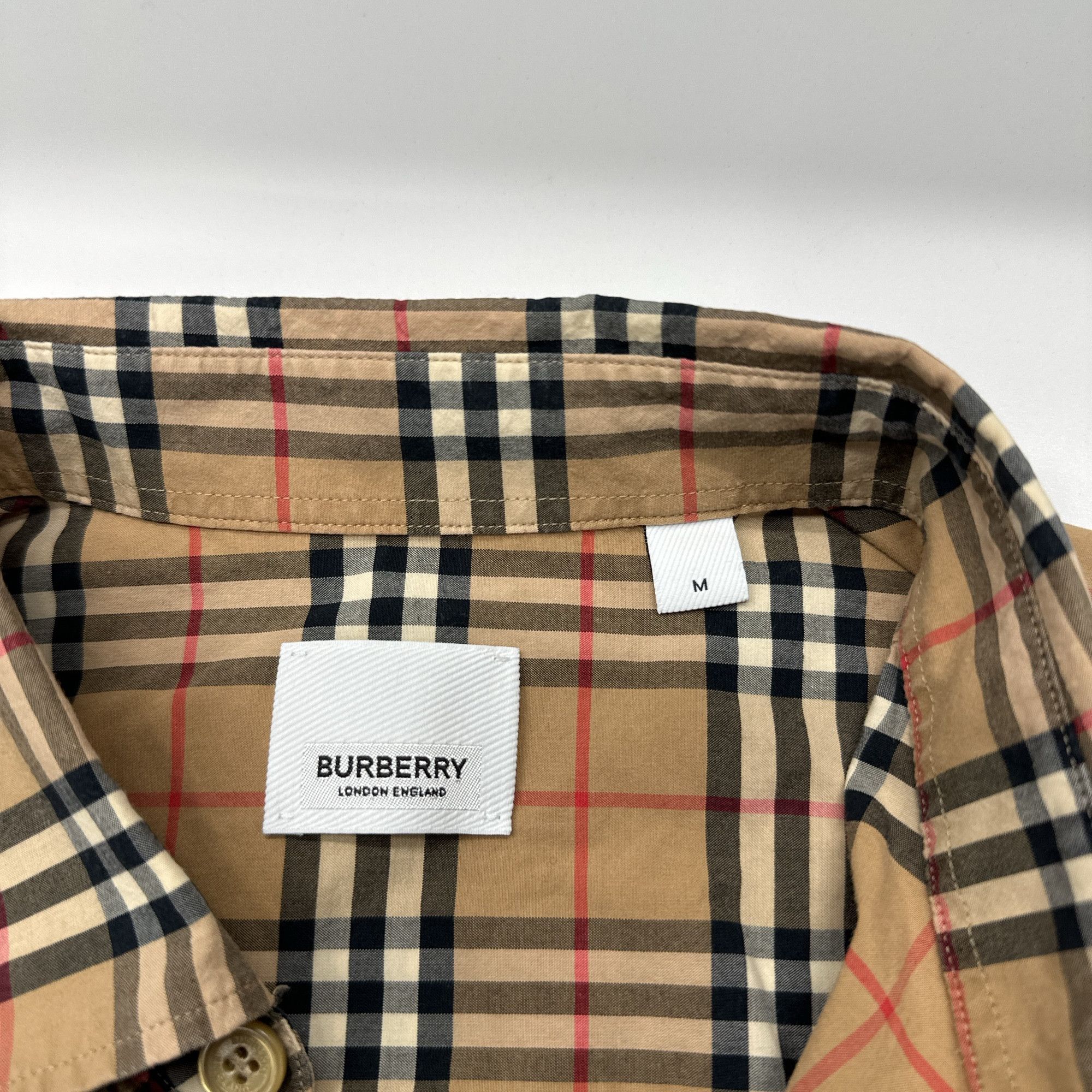 Burberry Burberry House Check Button Up Shirt Size M Size US M / EU 48-50 / 2 - 3 Thumbnail