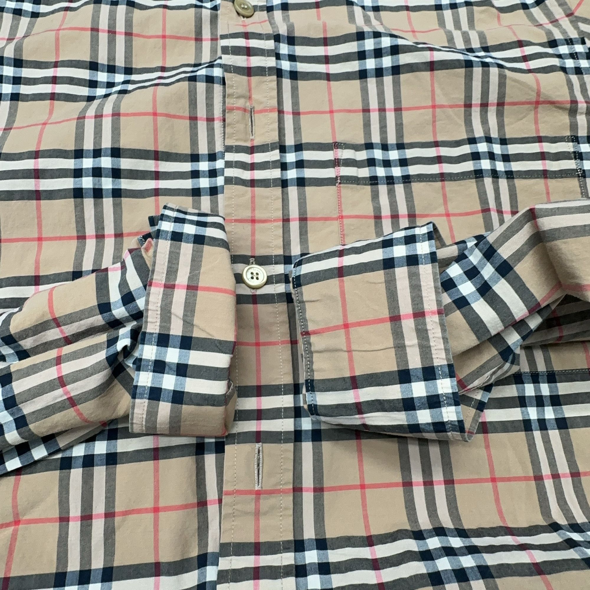 Burberry Burberry House Check Button Up Shirt Size M Size US M / EU 48-50 / 2 - 7 Thumbnail