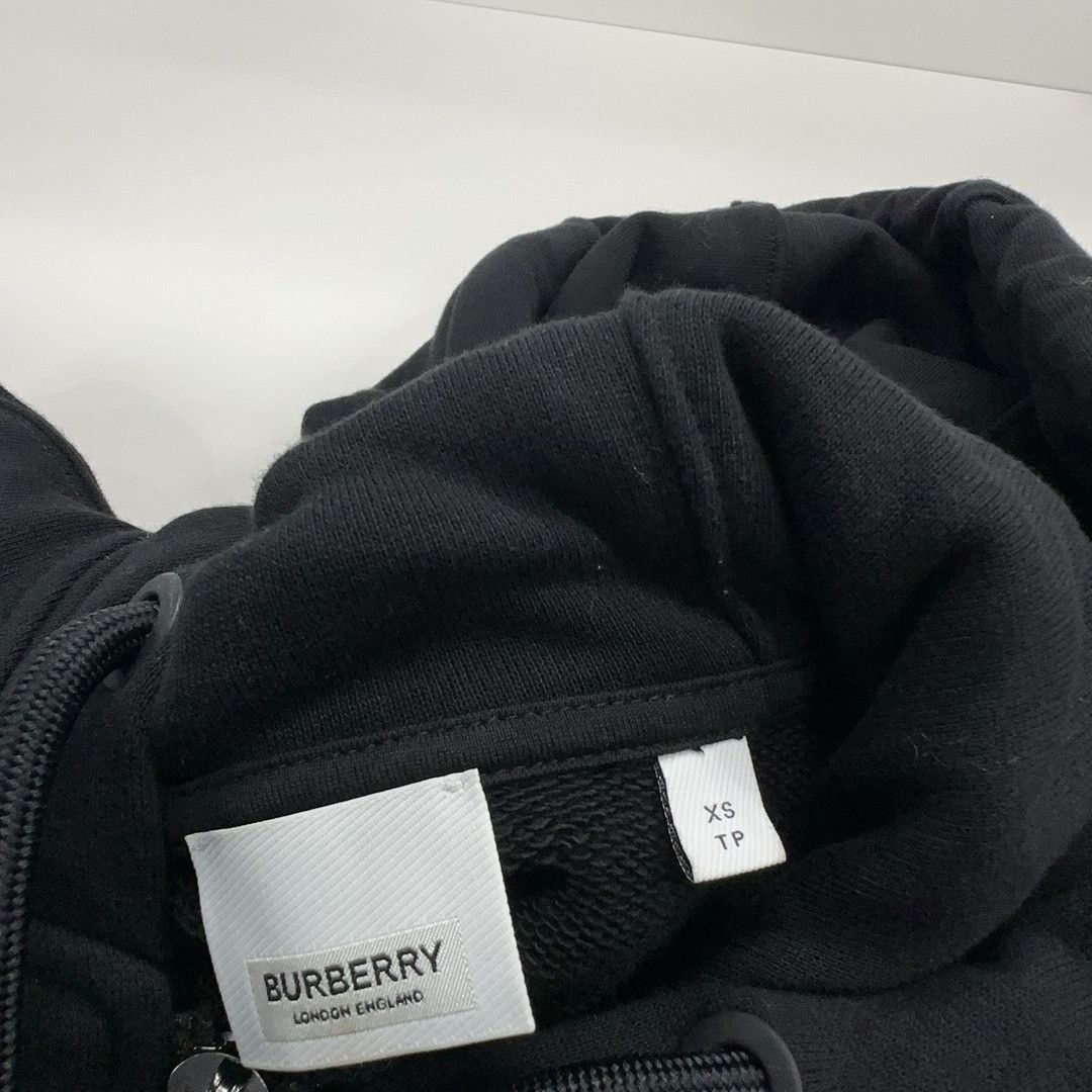 Burberry Burberry Check Panel Zip-Up Hoodie XS Size US XS / EU 42 / 0 - 4 Thumbnail