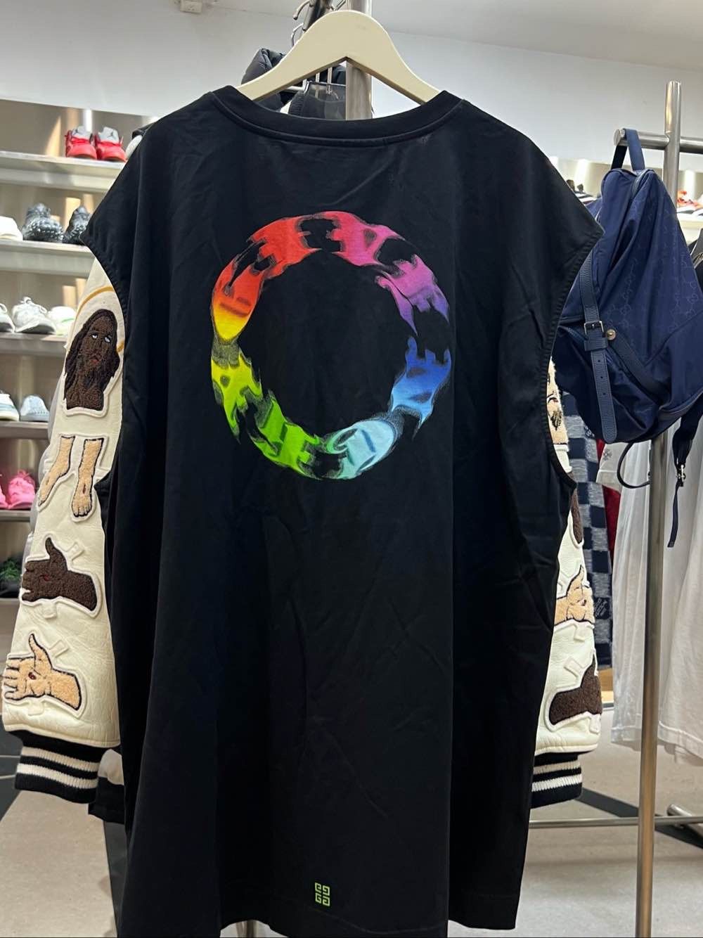 Givenchy Givenchy Rainbow Logo Tank Top Size XXL Size US XXL / EU 58 / 5 - 2 Thumbnail