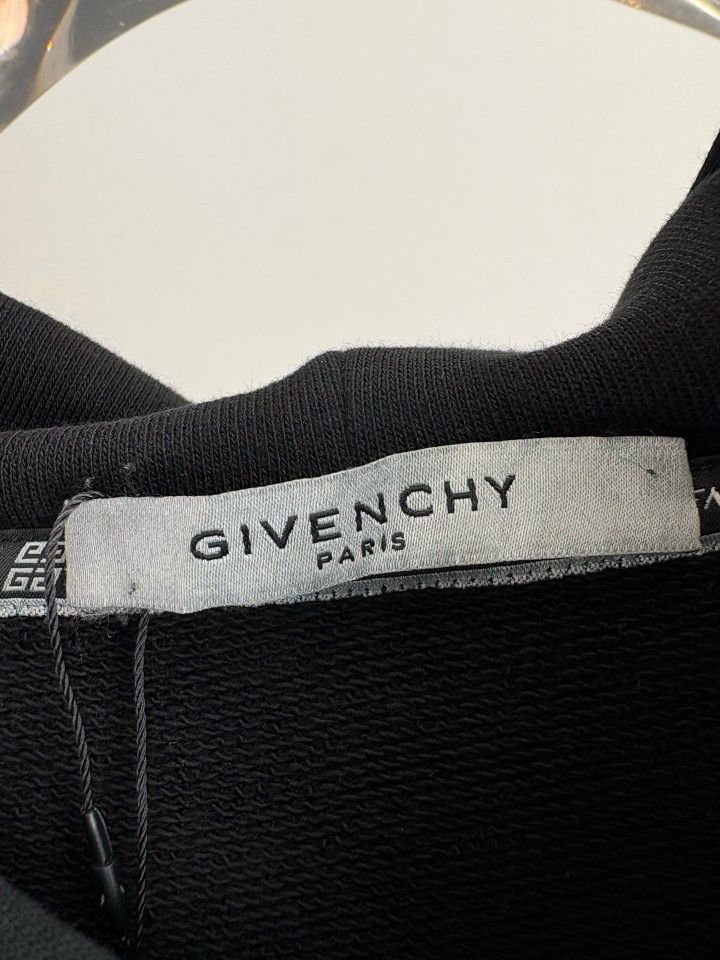 Givenchy Givenchy Distressed Logo Hoodie Size M Size US M / EU 48-50 / 2 - 3 Thumbnail