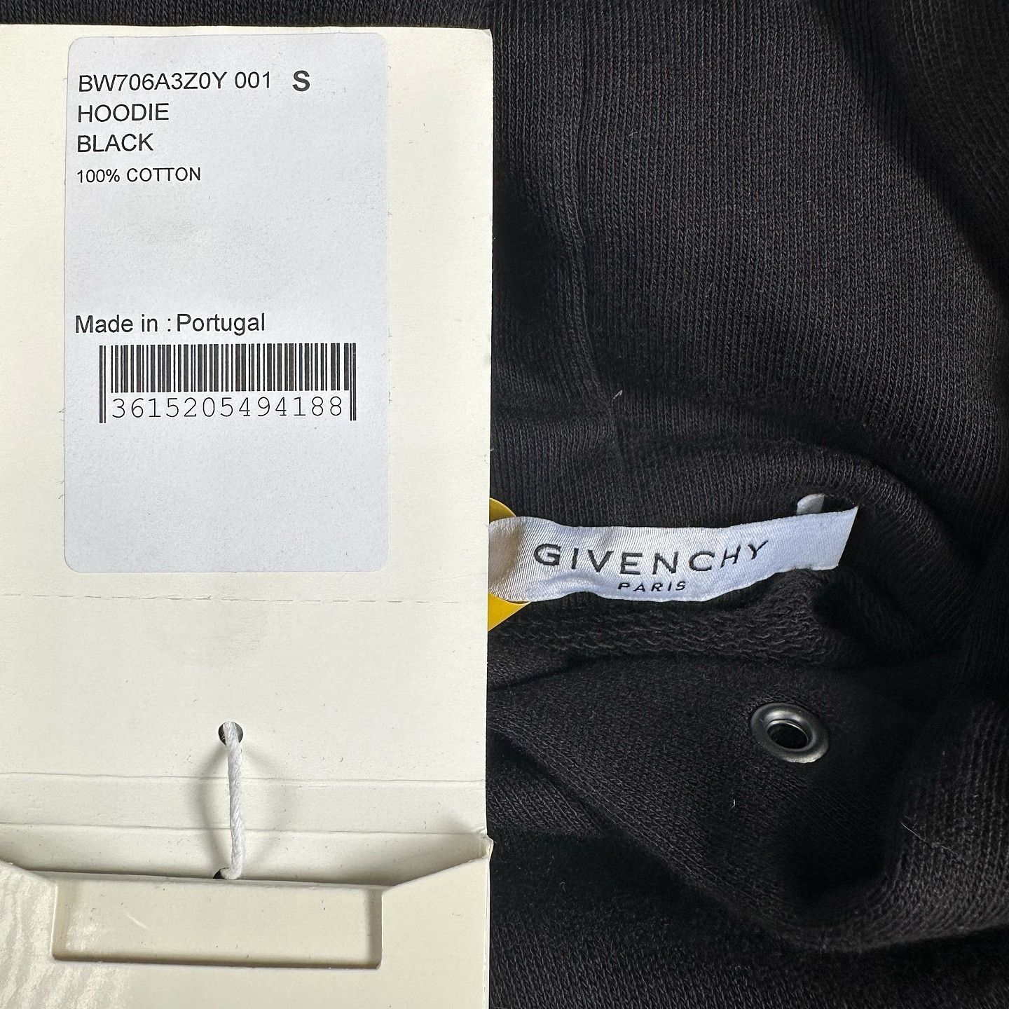 Givenchy Givenchy Distressed Logo Hoodie Size S Size US S / EU 44-46 / 1 - 5 Thumbnail
