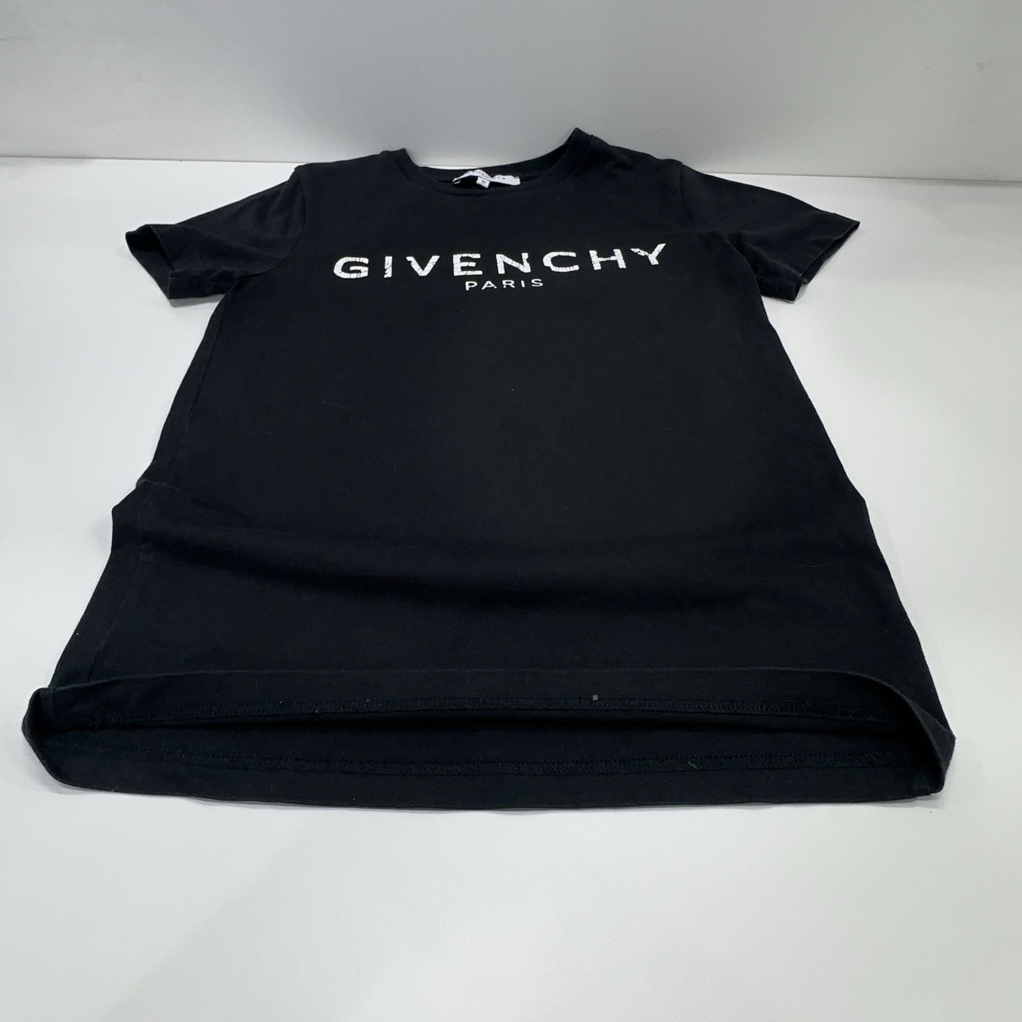 Givenchy Givenchy Cracked Logo T-Shirt Size XXS Size XXS / US 00 / IT 34 - 8 Thumbnail