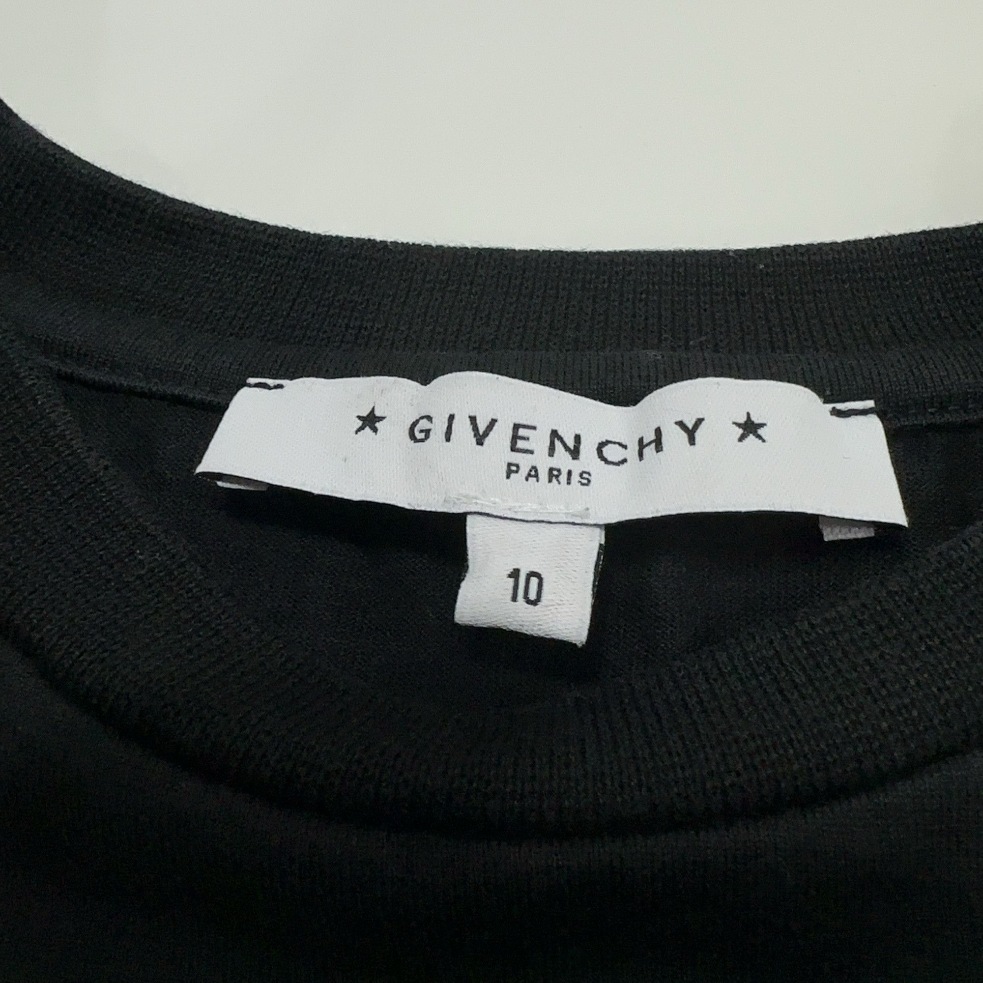 Givenchy Givenchy Cracked Logo T-Shirt Size XXS Size XXS / US 00 / IT 34 - 3 Thumbnail