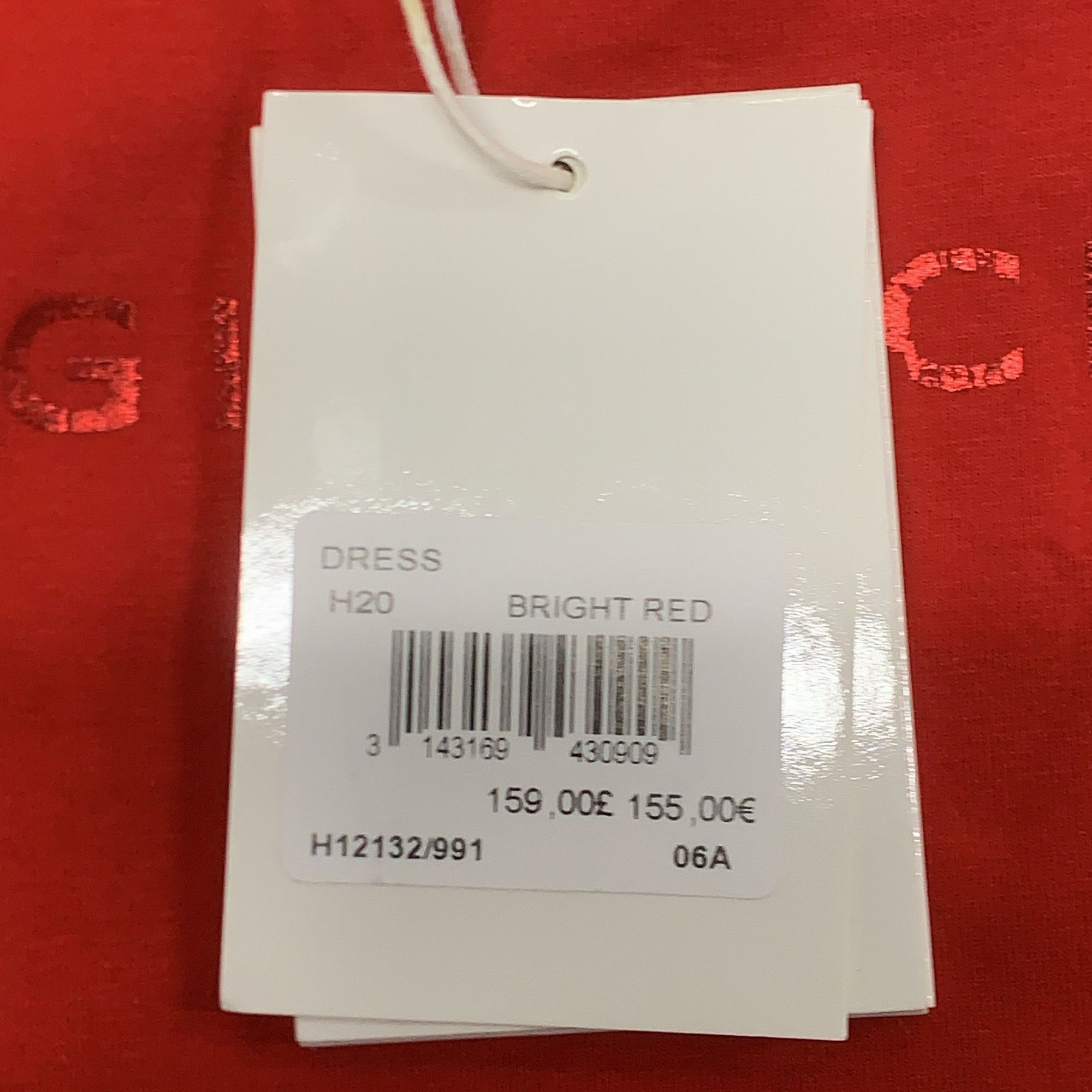 Givenchy Givenchy Red Ruffle Logo Dress Size 6 Size XS / US 0-2 / IT 36-38 - 4 Thumbnail