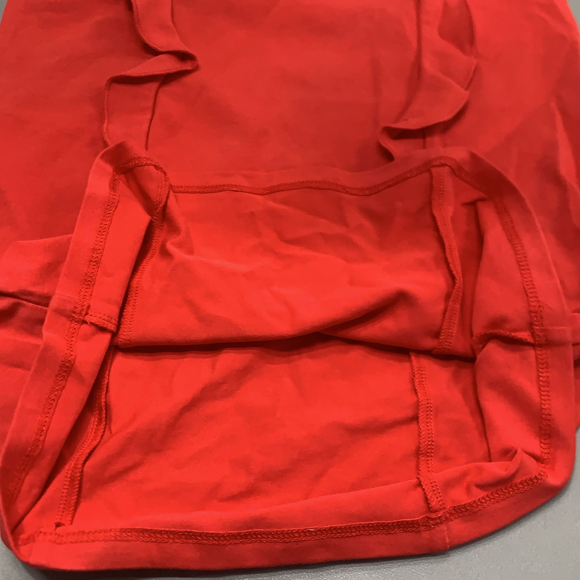 Givenchy Givenchy Red Ruffle Logo Dress Size 6 Size XS / US 0-2 / IT 36-38 - 7 Thumbnail