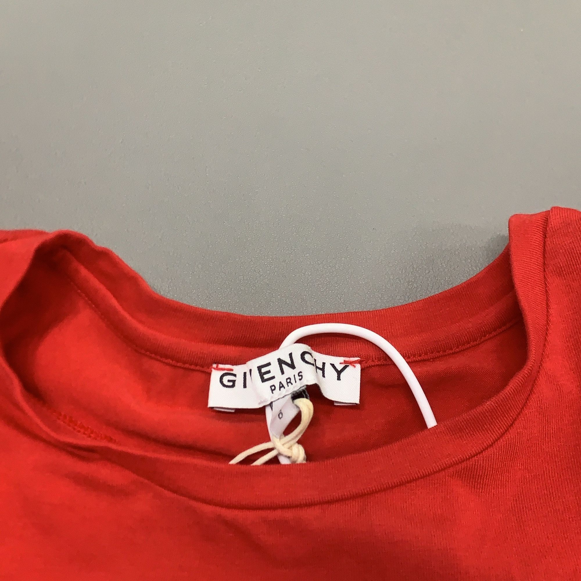 Givenchy Givenchy Red Ruffle Logo Dress Size 6 Size XS / US 0-2 / IT 36-38 - 6 Thumbnail