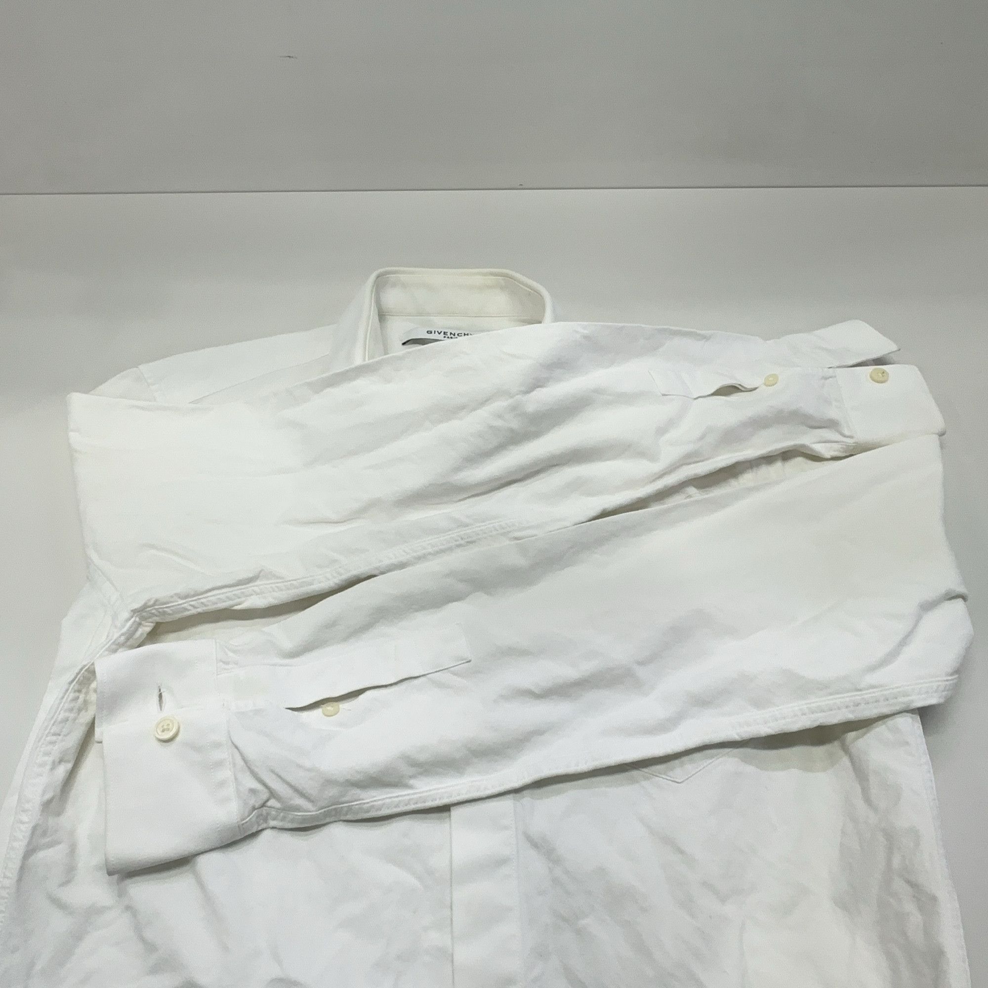 Givenchy Givenchy Love Embroidery Button Up Shirt Size S Size US S / EU 44-46 / 1 - 9 Thumbnail