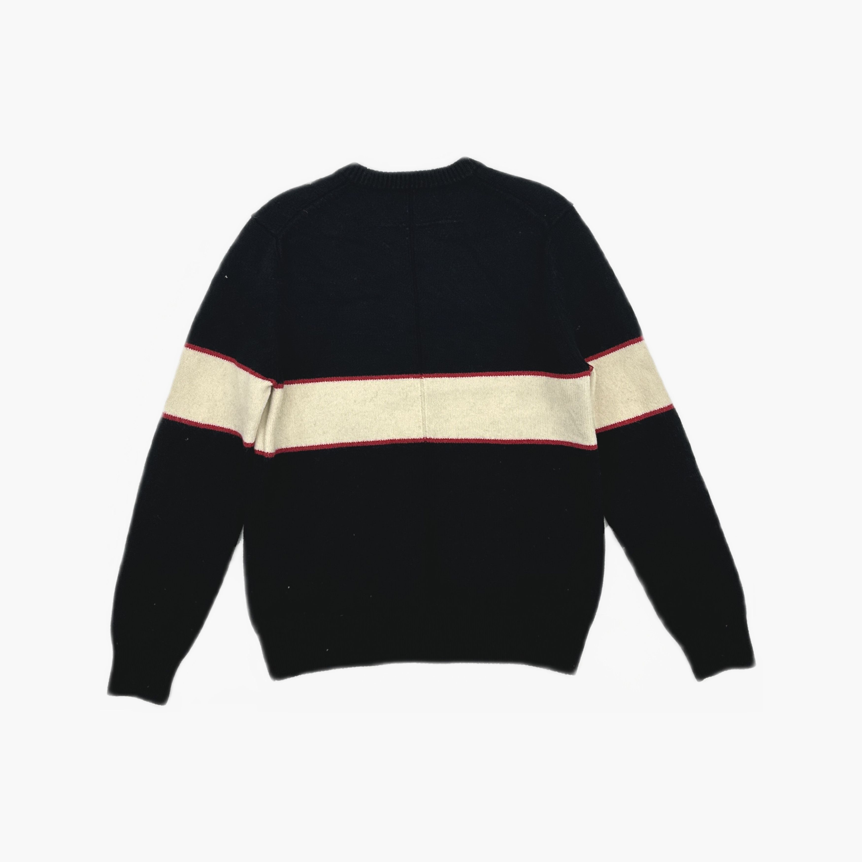 Givenchy Givenchy Logo Wool Sweater Black Size M Size US M / EU 48-50 / 2 - 2 Thumbnail
