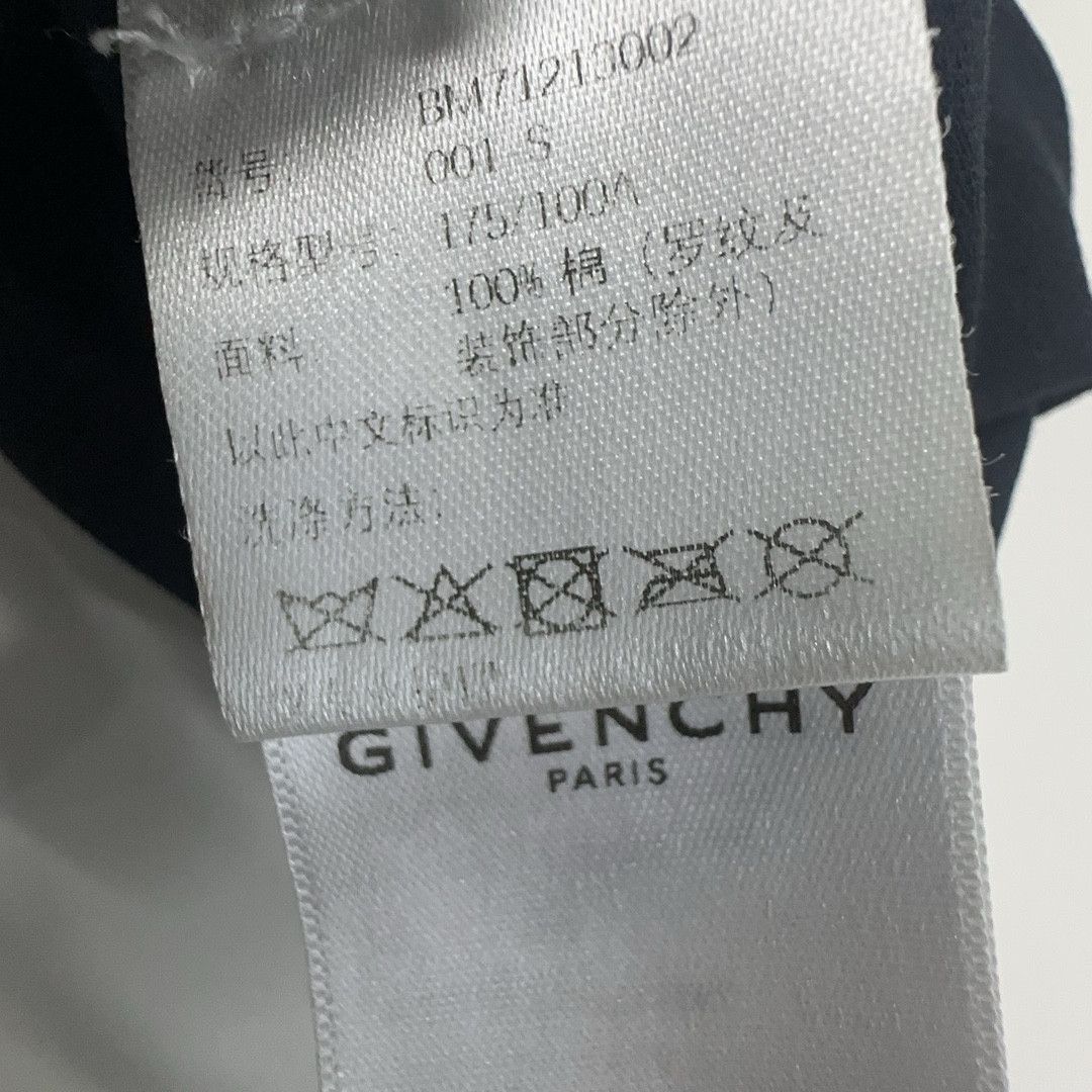 Givenchy Givenchy Rhinestone Logo T-Shirt Size S Size US S / EU 44-46 / 1 - 4 Thumbnail