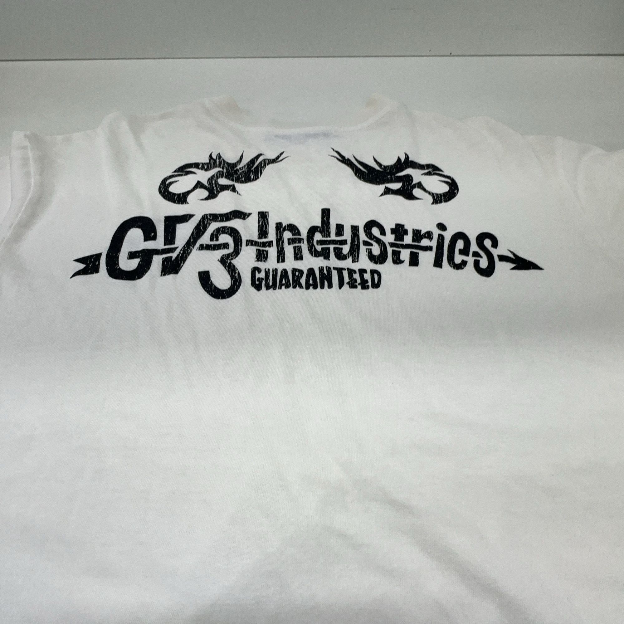 Givenchy Givenchy GV3 Industries Graphic T-Shirt Size XS Size XS / US 0-2 / IT 36-38 - 8 Thumbnail