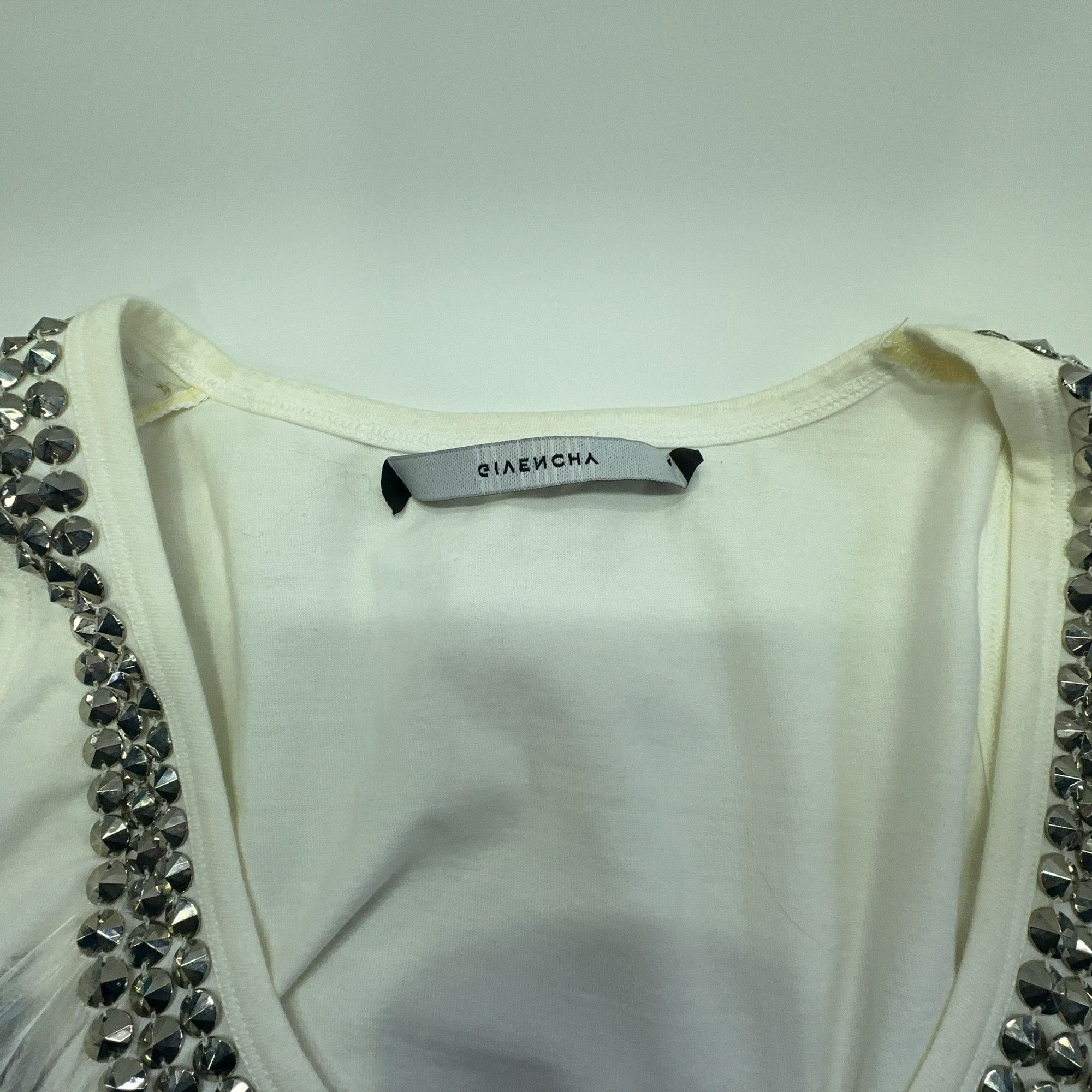 Givenchy Givenchy Feather Studded Tank Top Size M Size M / US 6-8 / IT 42-44 - 5 Thumbnail