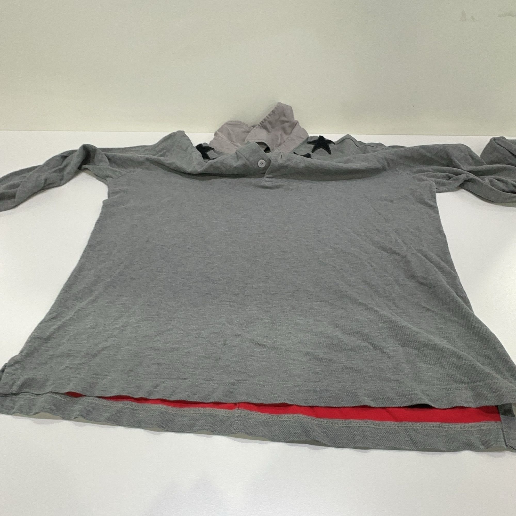 Givenchy Givenchy Star Detail Long Sleeve Polo XS Size US XS / EU 42 / 0 - 7 Thumbnail