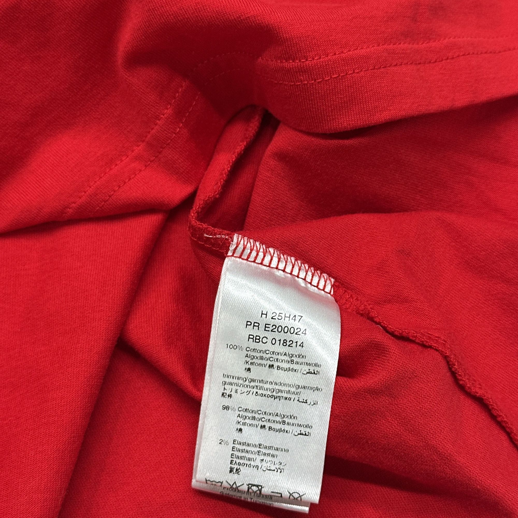 Givenchy Givenchy Logo Red T-Shirt Size XS Size US XS / EU 42 / 0 - 4 Thumbnail