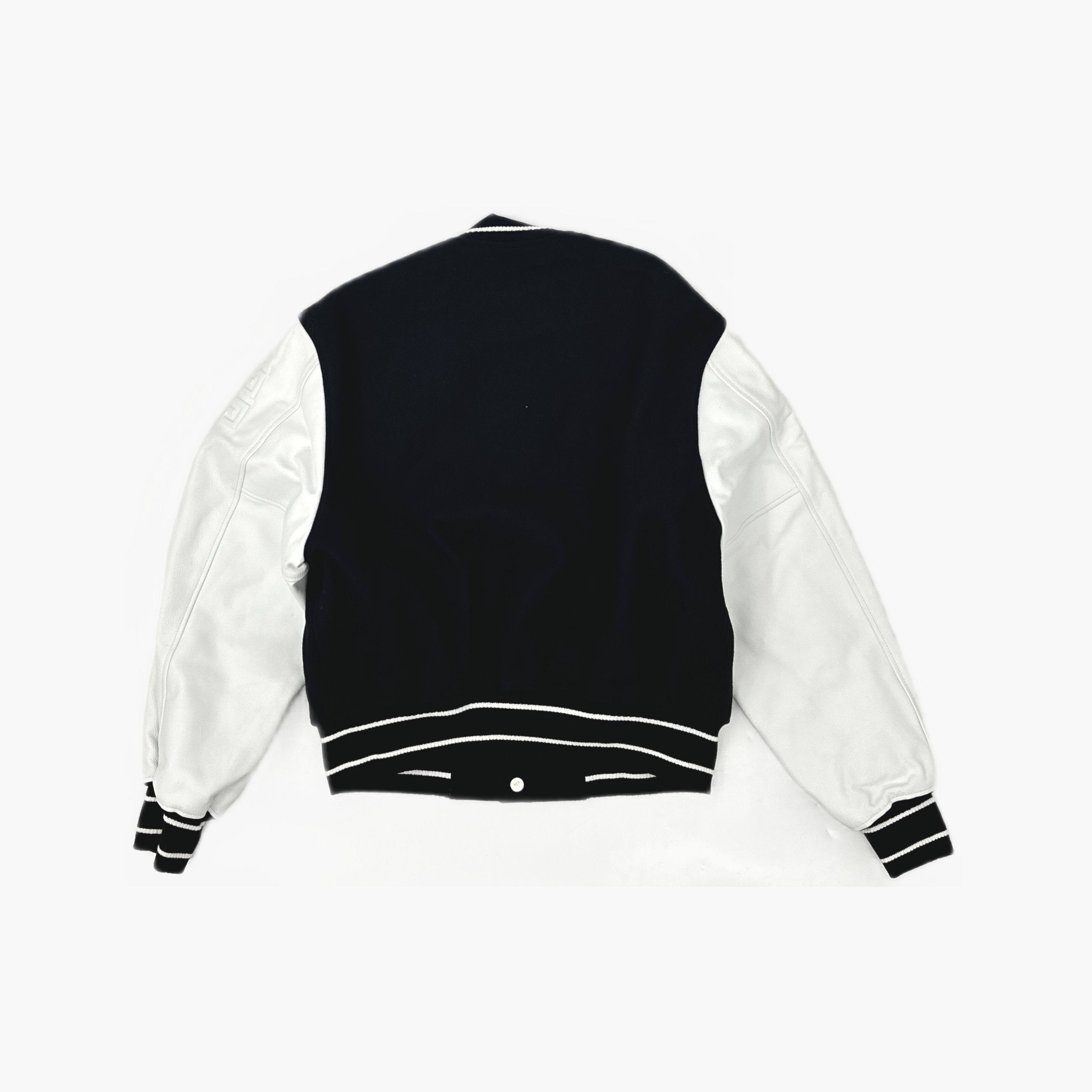 Givenchy Givenchy Logo Leather Sleeve Bomber Jacket Size S Size US S / EU 44-46 / 1 - 2 Thumbnail