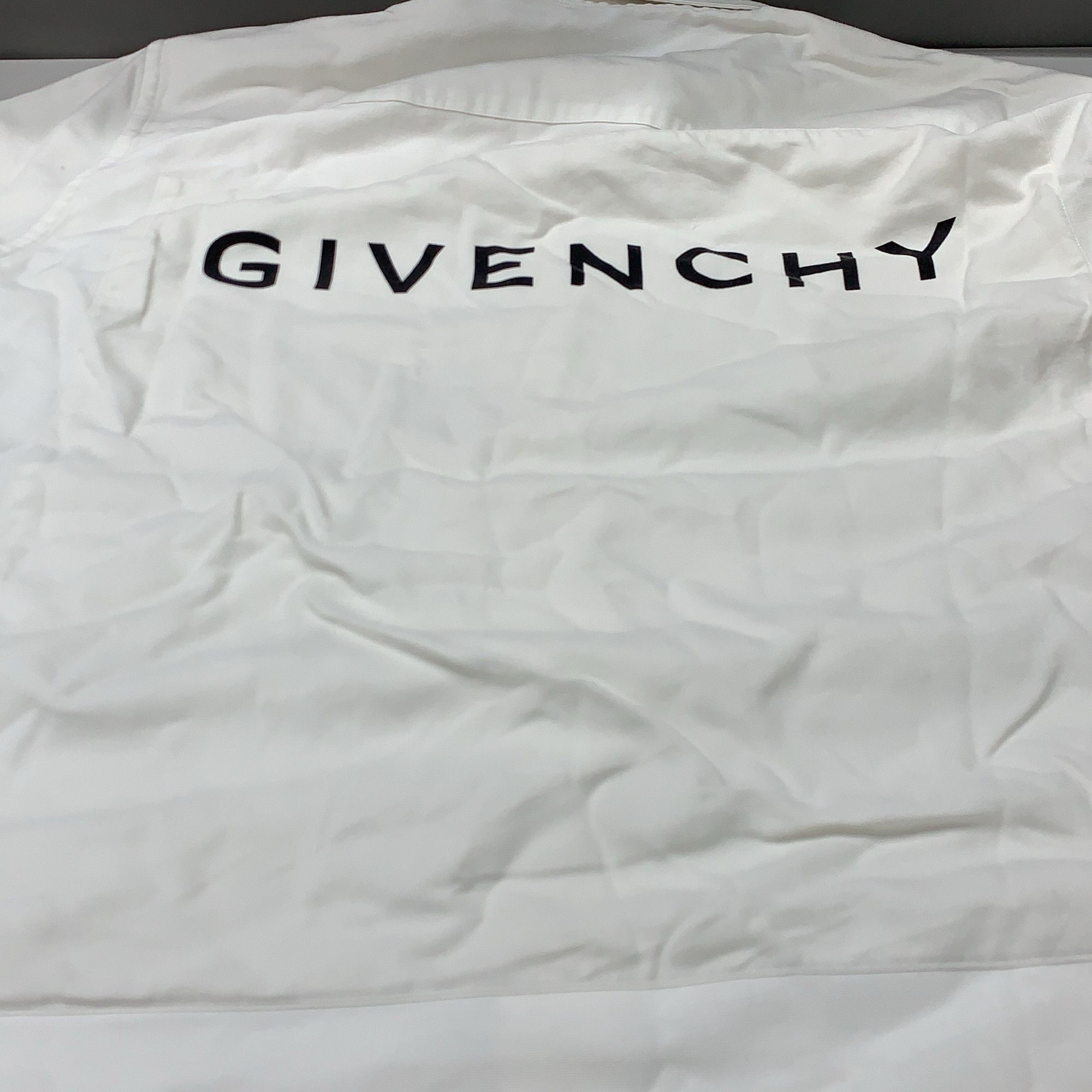 Givenchy Givenchy Back Logo Cotton Shirt Size S Size US S / EU 44-46 / 1 - 13 Thumbnail