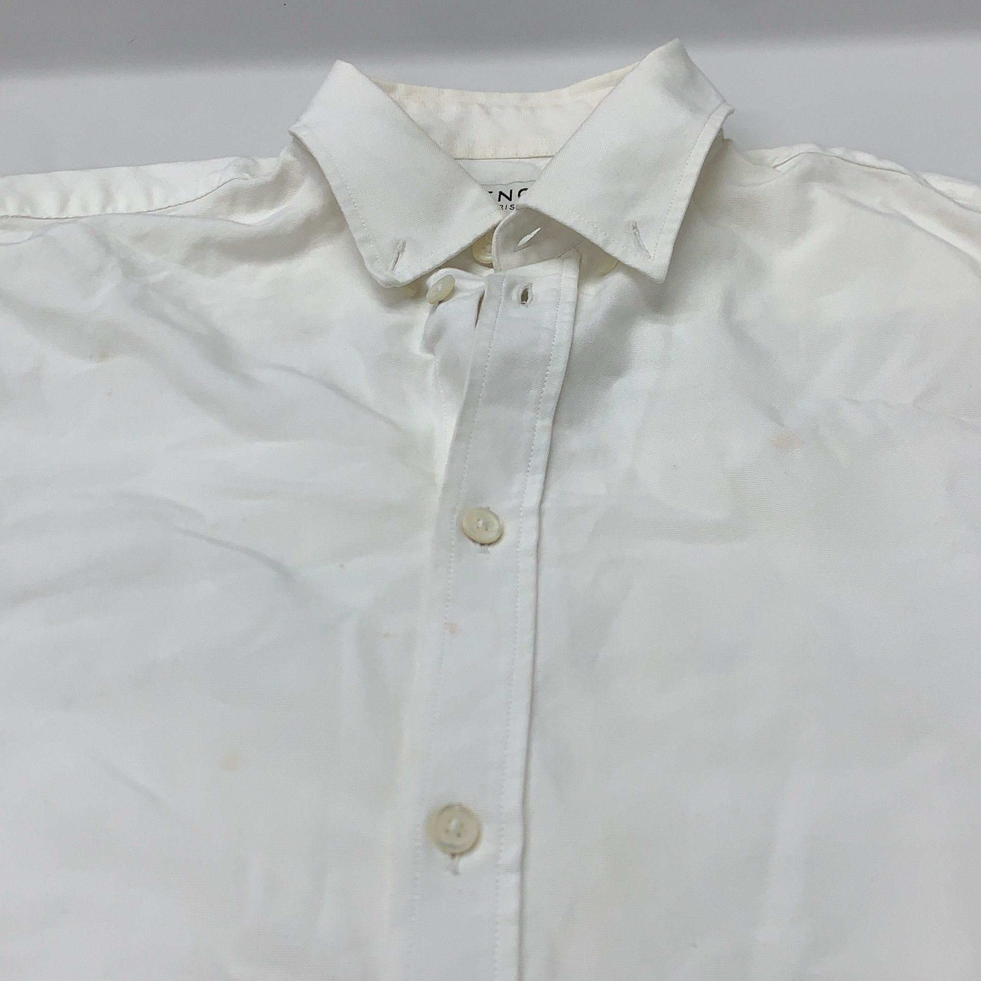 Givenchy Givenchy Back Logo Cotton Shirt Size S Size US S / EU 44-46 / 1 - 8 Thumbnail