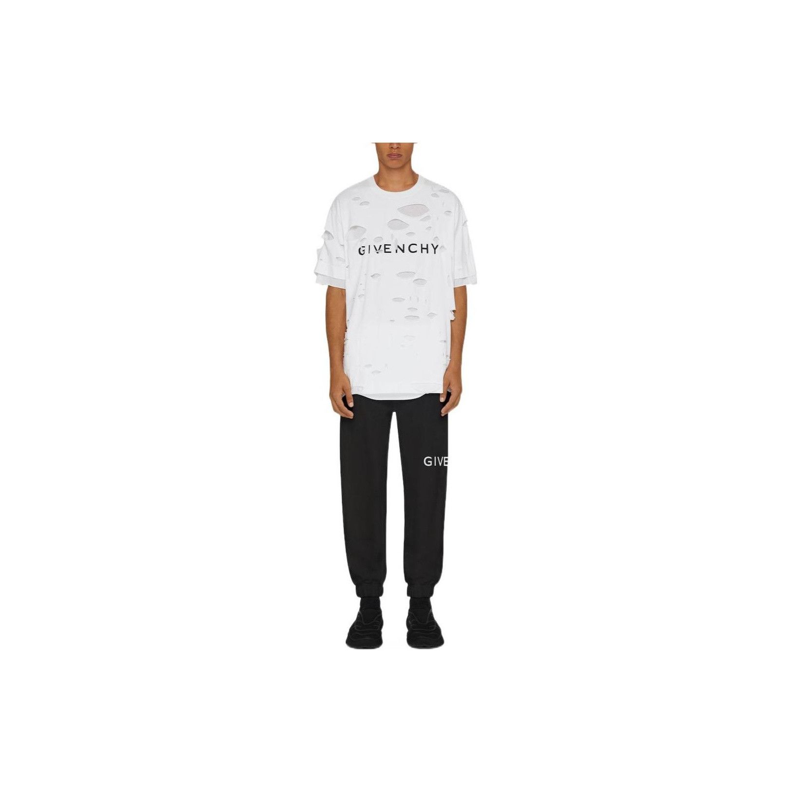 Givenchy Givenchy Logo Print Sweatpants Black Size S Size US 30 / EU 46 - 7 Thumbnail