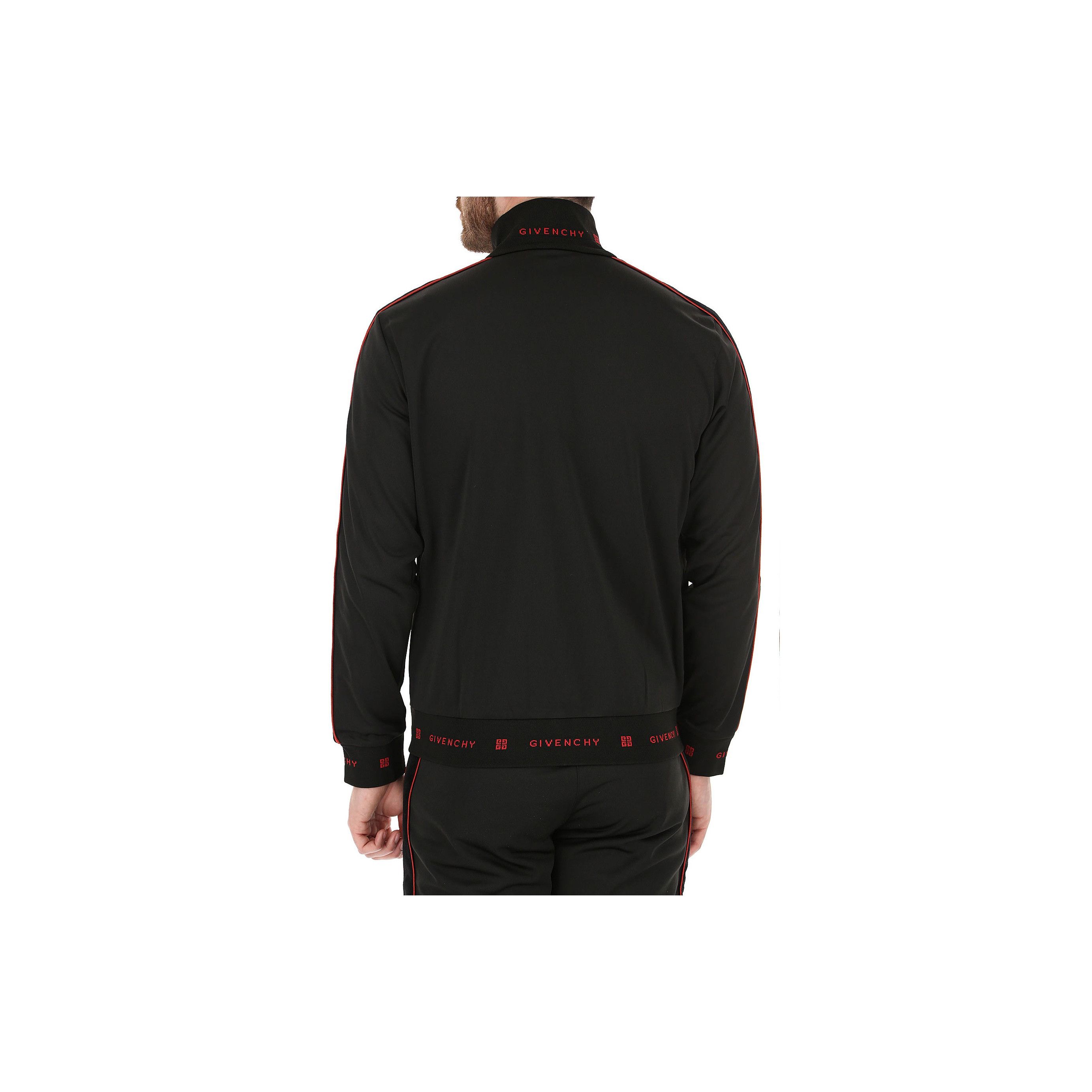 Givenchy Givenchy Red Logo Track Jacket Size XL Size US XL / EU 56 / 4 - 13 Thumbnail