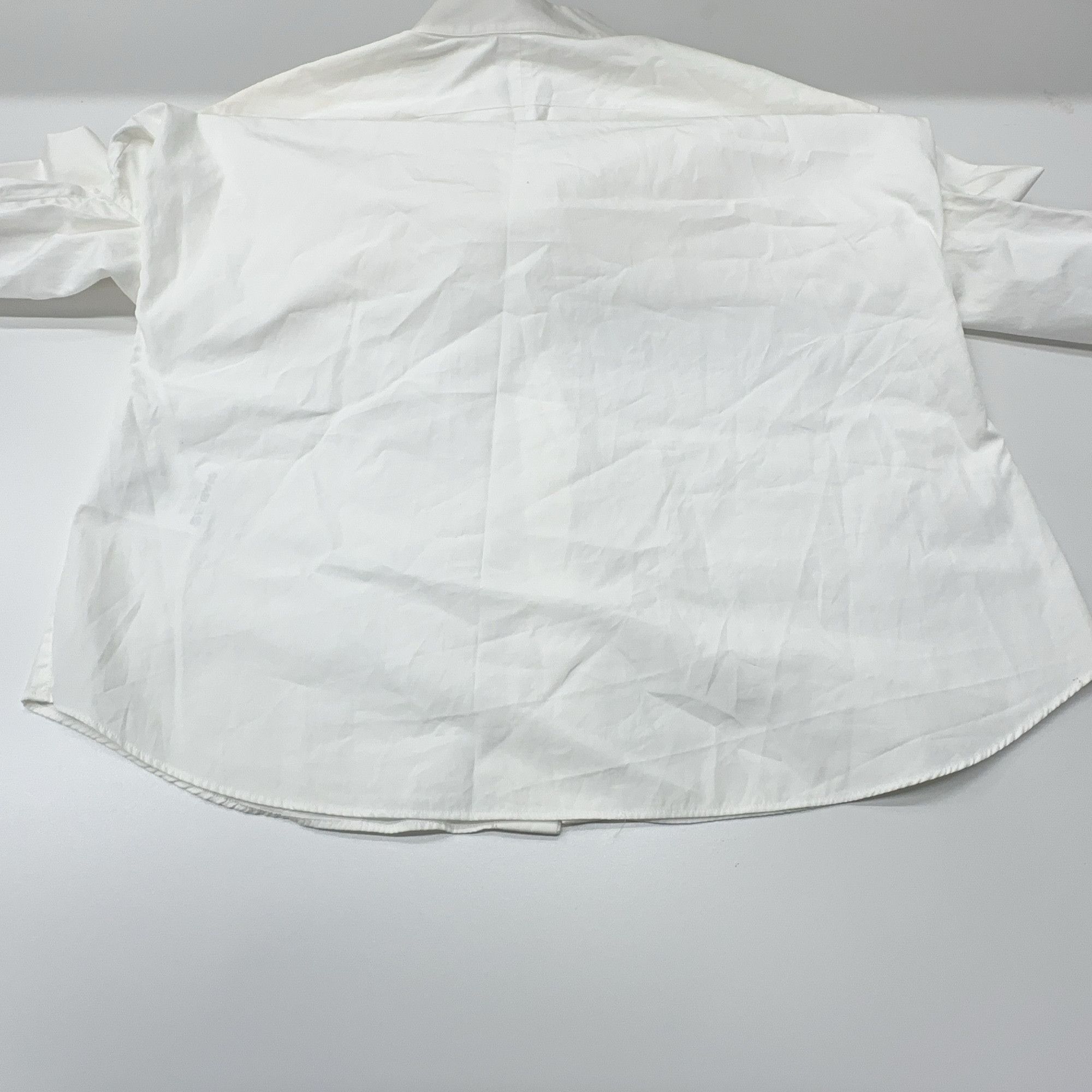 Givenchy Givenchy Pleated Bib White Shirt Size 40 Size US XXS / EU 40 - 11 Thumbnail