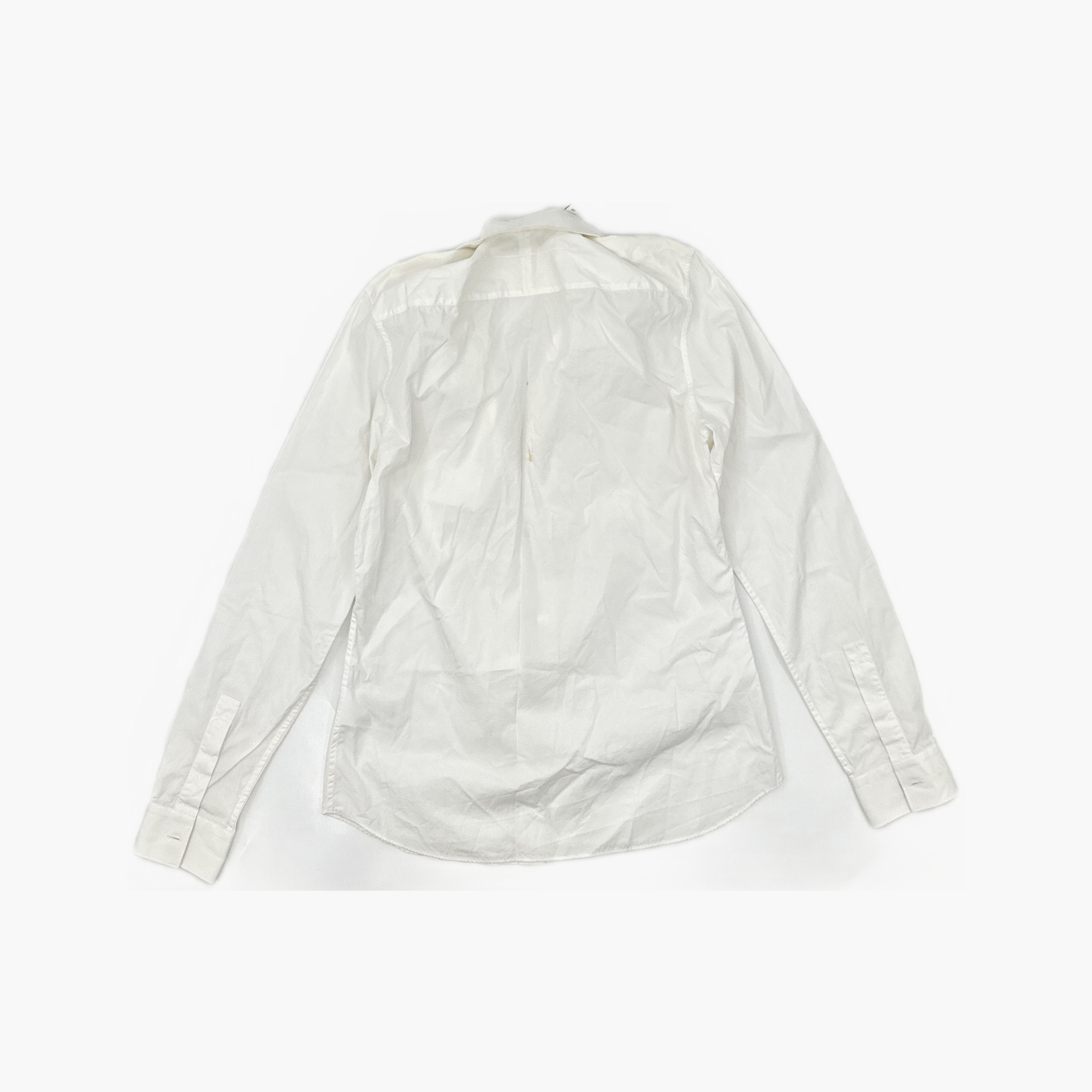 Givenchy Givenchy Pleated Bib White Shirt Size 40 Size US XXS / EU 40 - 2 Thumbnail
