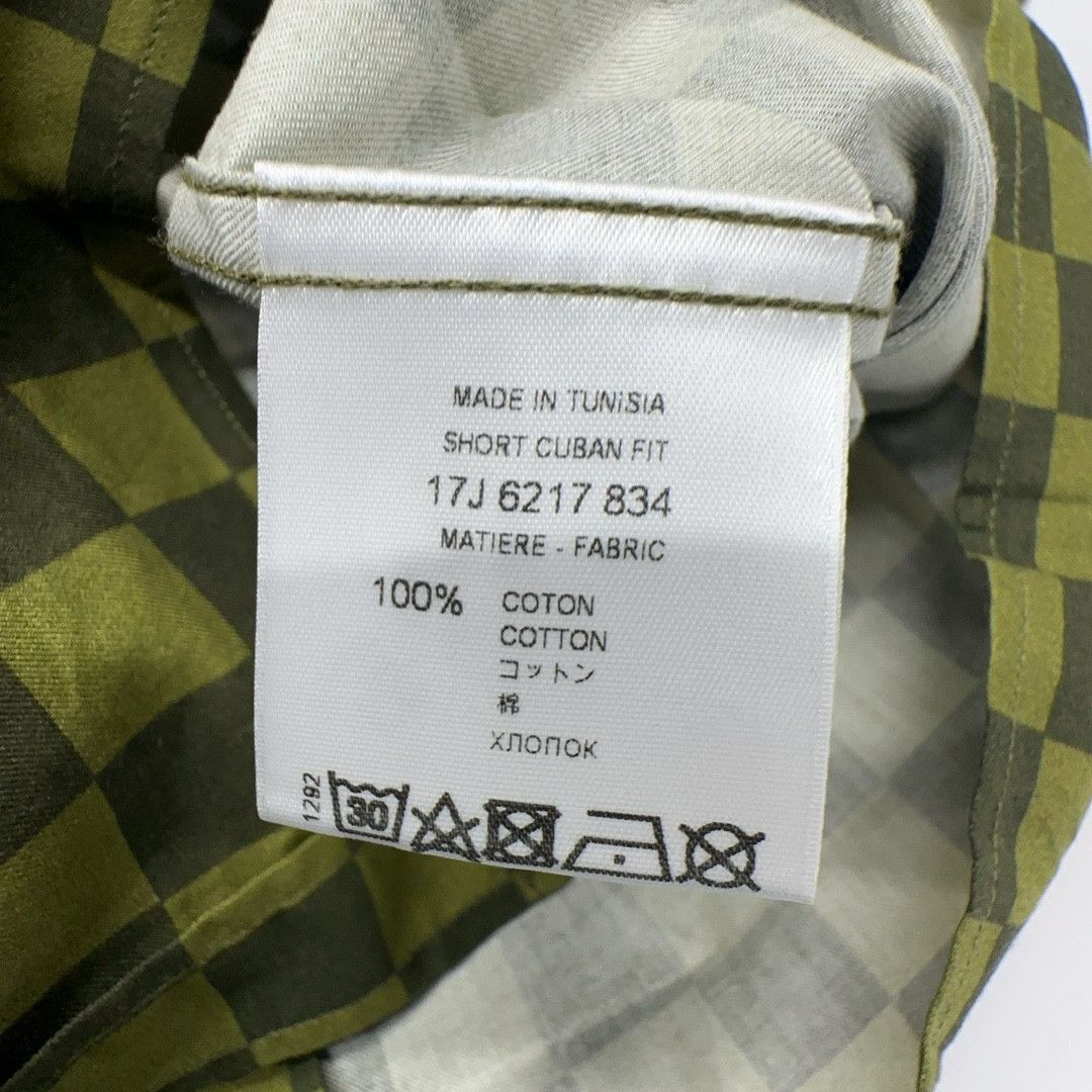 Givenchy Givenchy Checkerboard Short Sleeve Shirt Size L Size US L / EU 52-54 / 3 - 3 Thumbnail